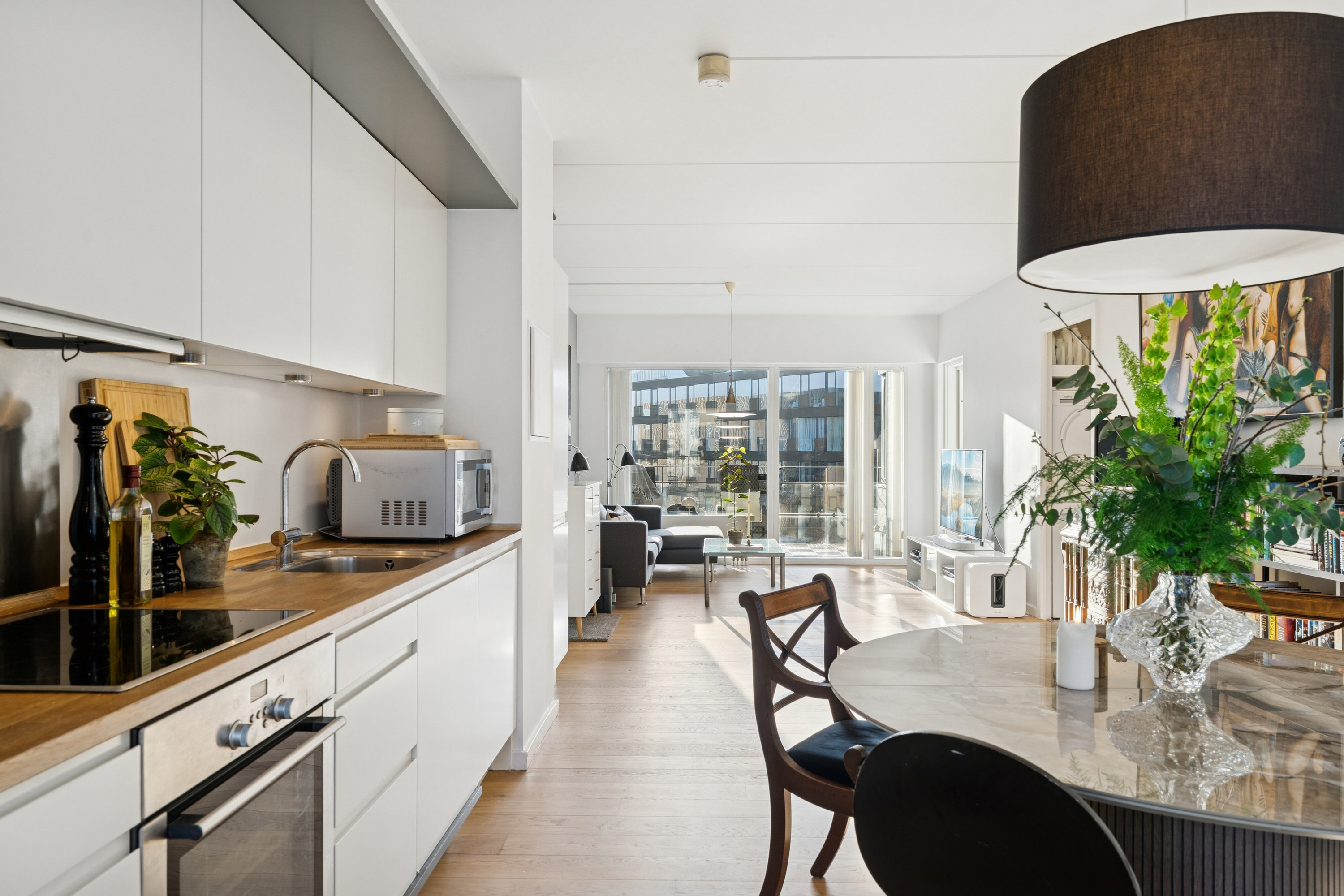 Fremhævet køkken billede i fuldskærmstilstand. Billede af Jens Otto Krags Gade 2, 4. th., 2300 København S