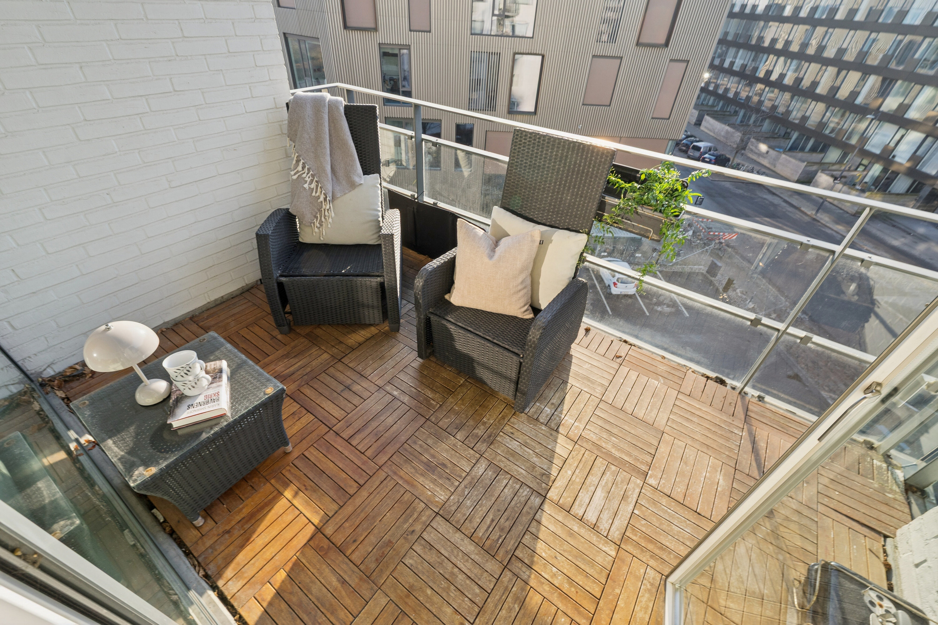 Fremhævet altan billede i fuldskærmstilstand. Billede af Jens Otto Krags Gade 2, 4. th., 2300 København S