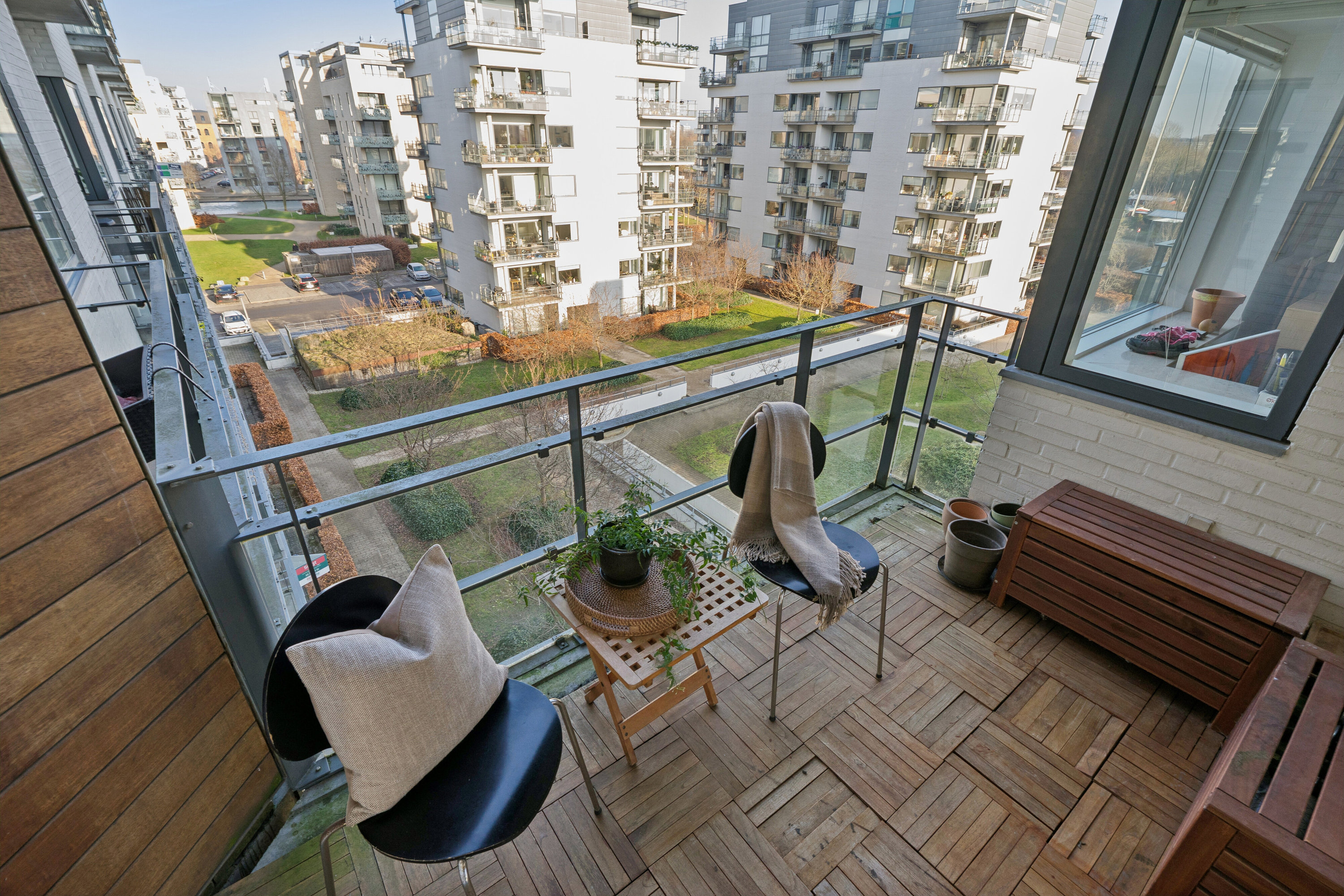 Fremhævet altan billede i fuldskærmstilstand. Billede af Jens Otto Krags Gade 2, 4. th., 2300 København S