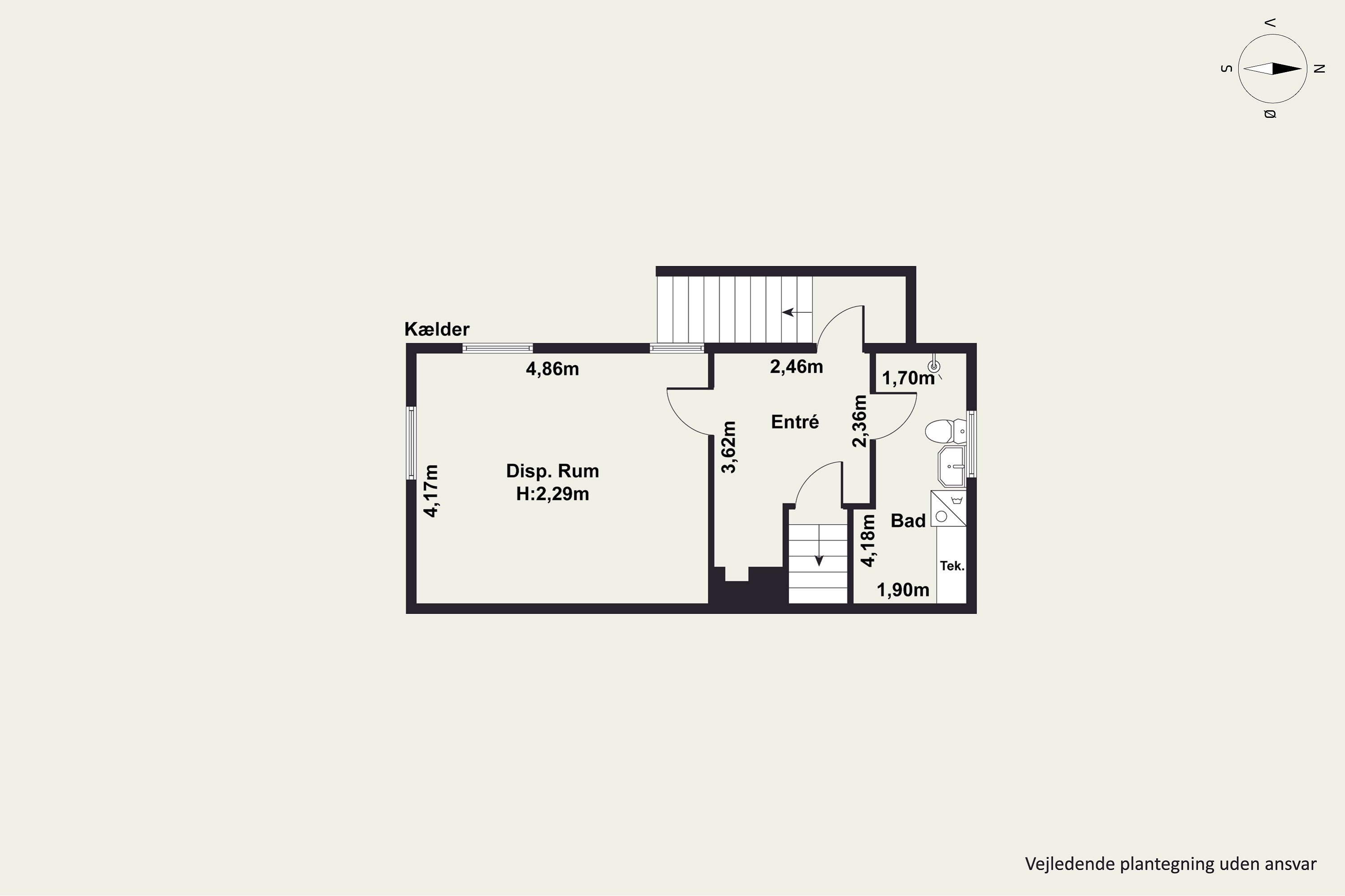 Plantegninger billede af Gammel Køge Landevej 790B, 2660 Brøndby Strand