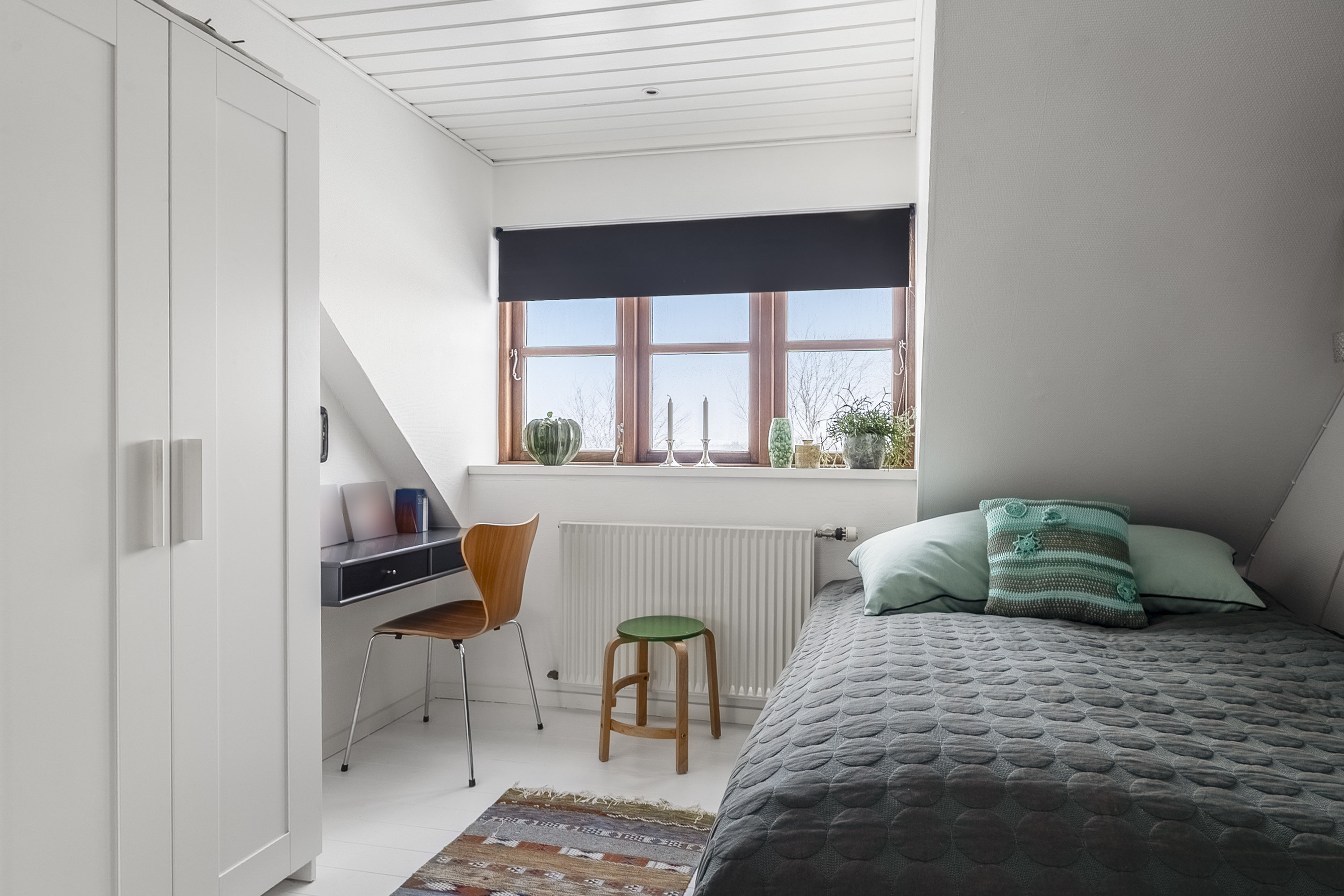 Fremhævet soveværelse billede i fuldskærmstilstand. Billede af Tværvej 4, 8783 Hornsyld