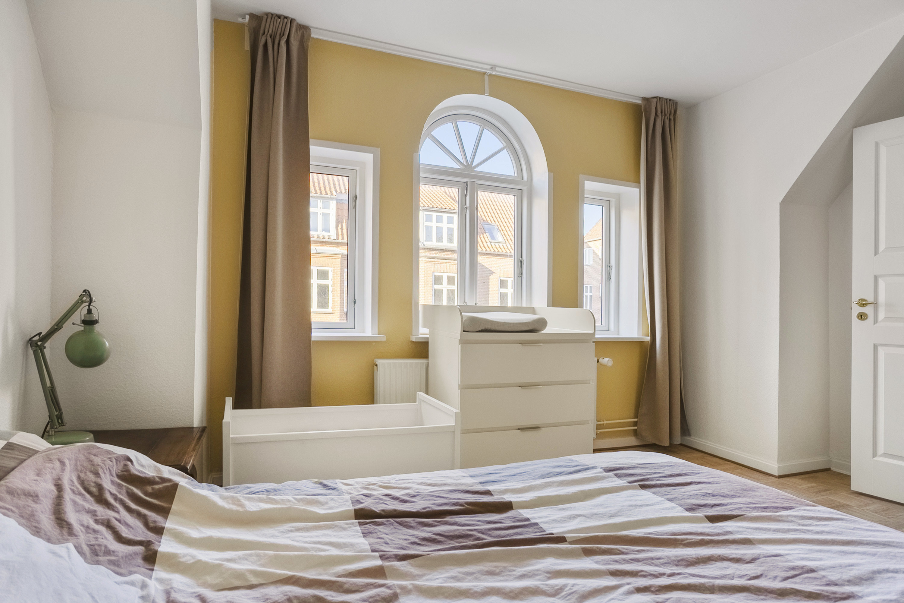 Fremhævet soveværelse billede i fuldskærmstilstand. Billede af Gormsgade 6, 8700 Horsens