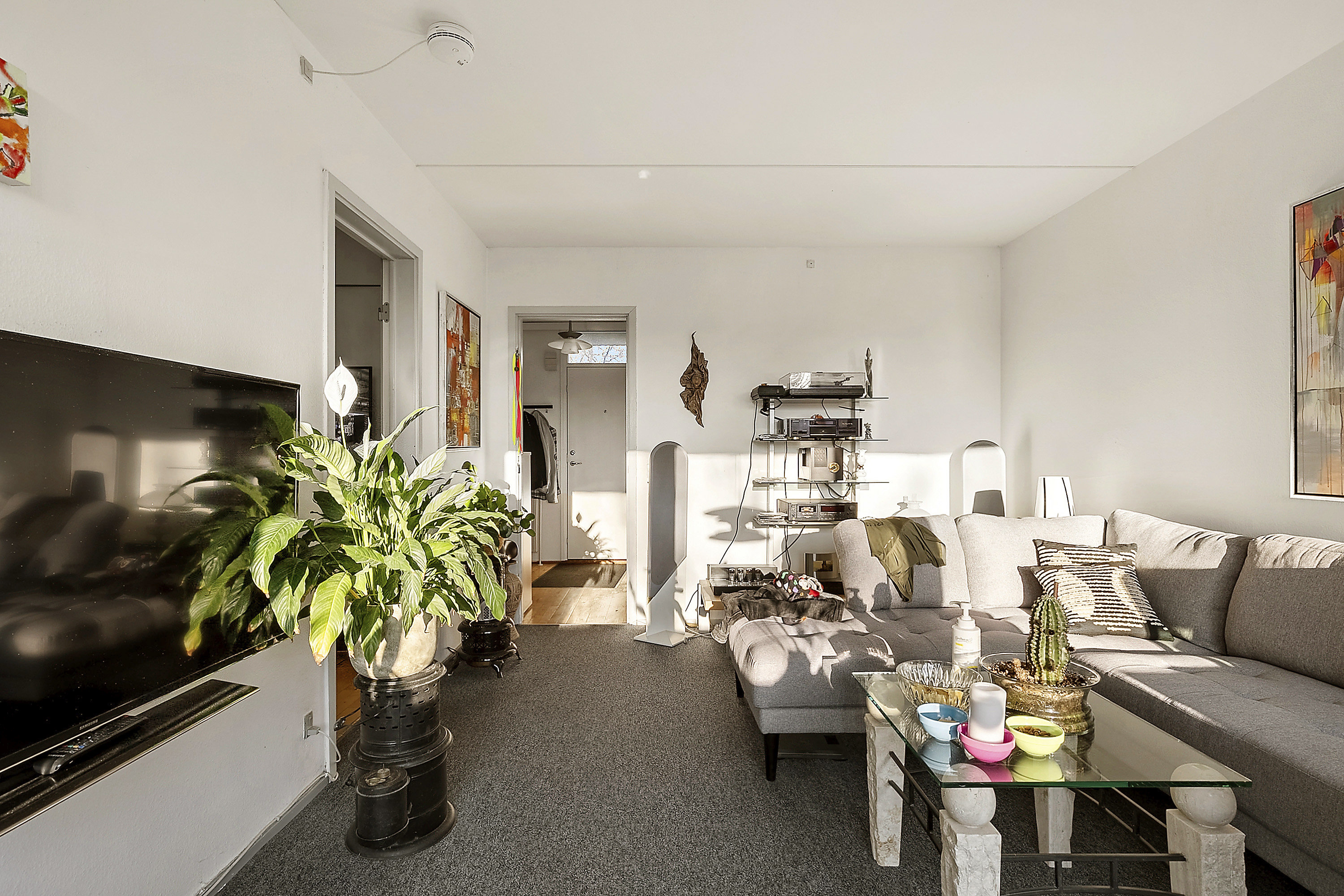 Fremhævet stue billede i fuldskærmstilstand. Billede af Æbleparken 110, 1., Søhus, 5270 Odense N