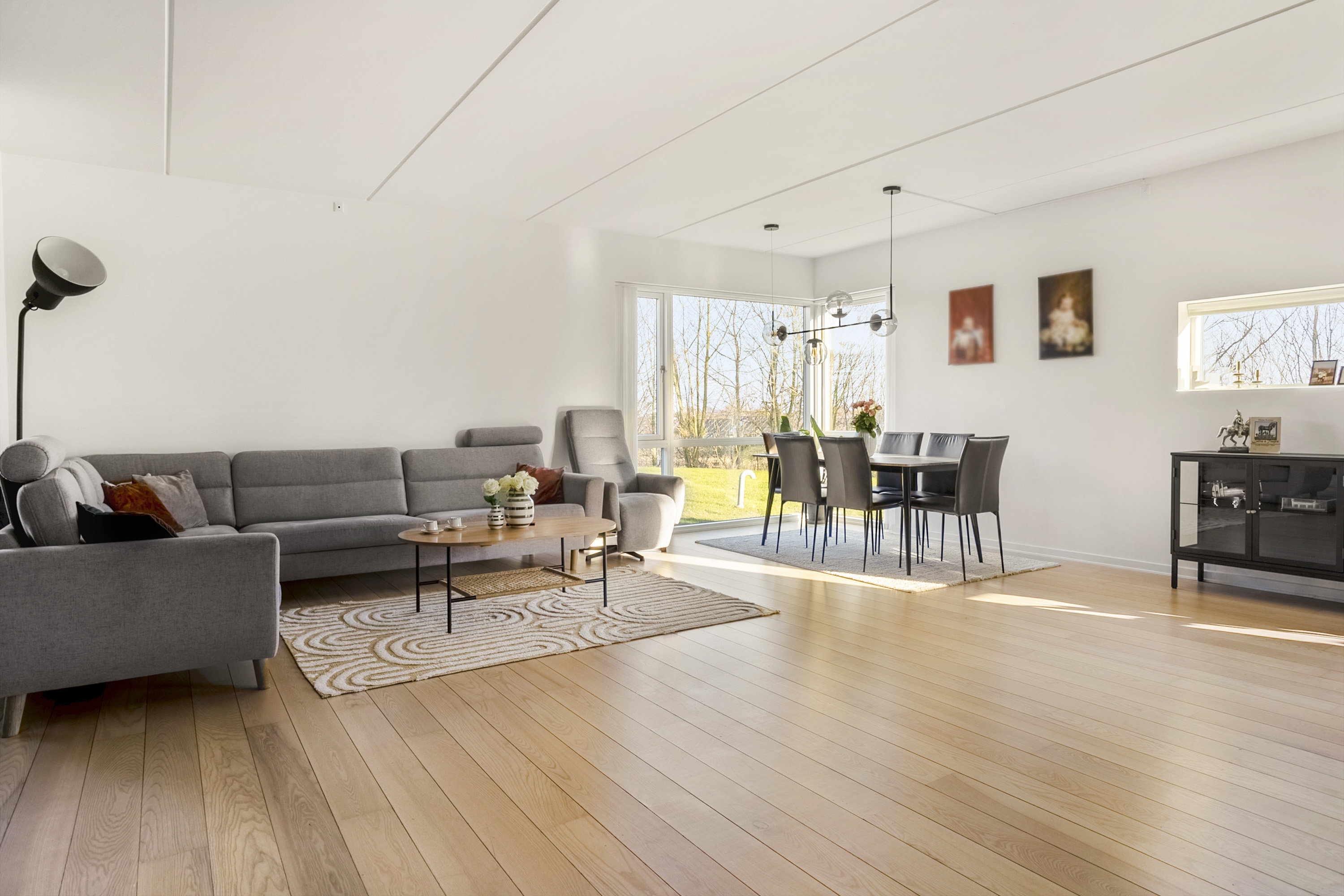 Fremhævet stue billede i fuldskærmstilstand. Billede af Ternevej 67C, st.., 8700 Horsens