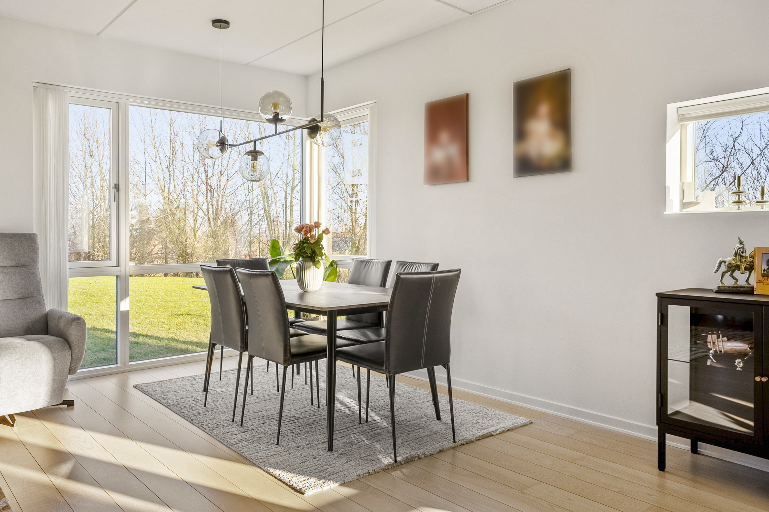 Fremhævet spisestue billede i fuldskærmstilstand. Billede af Ternevej 67C, st.., 8700 Horsens