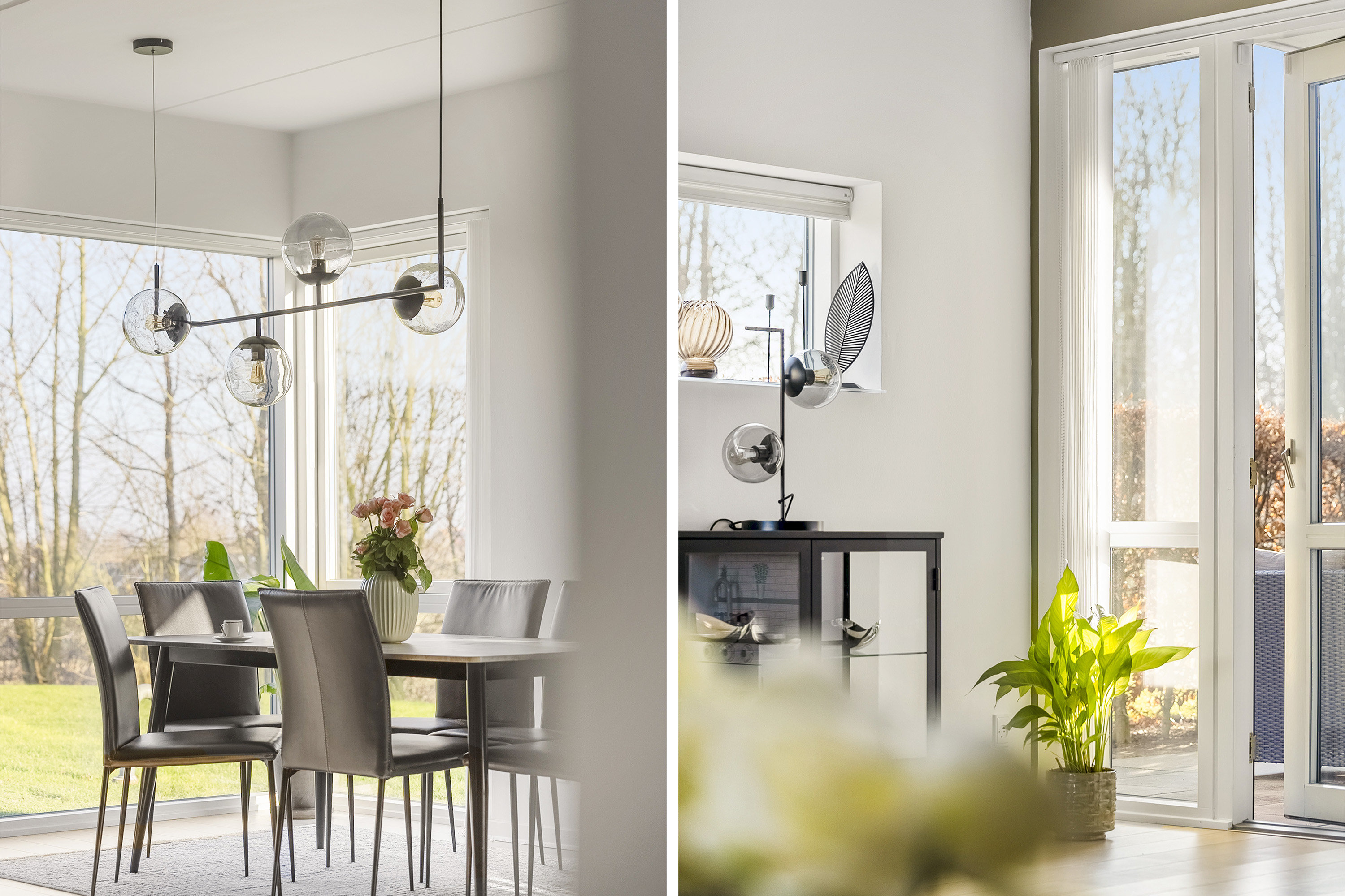 Fremhævet spisestue billede i fuldskærmstilstand. Billede af Ternevej 67C, st.., 8700 Horsens