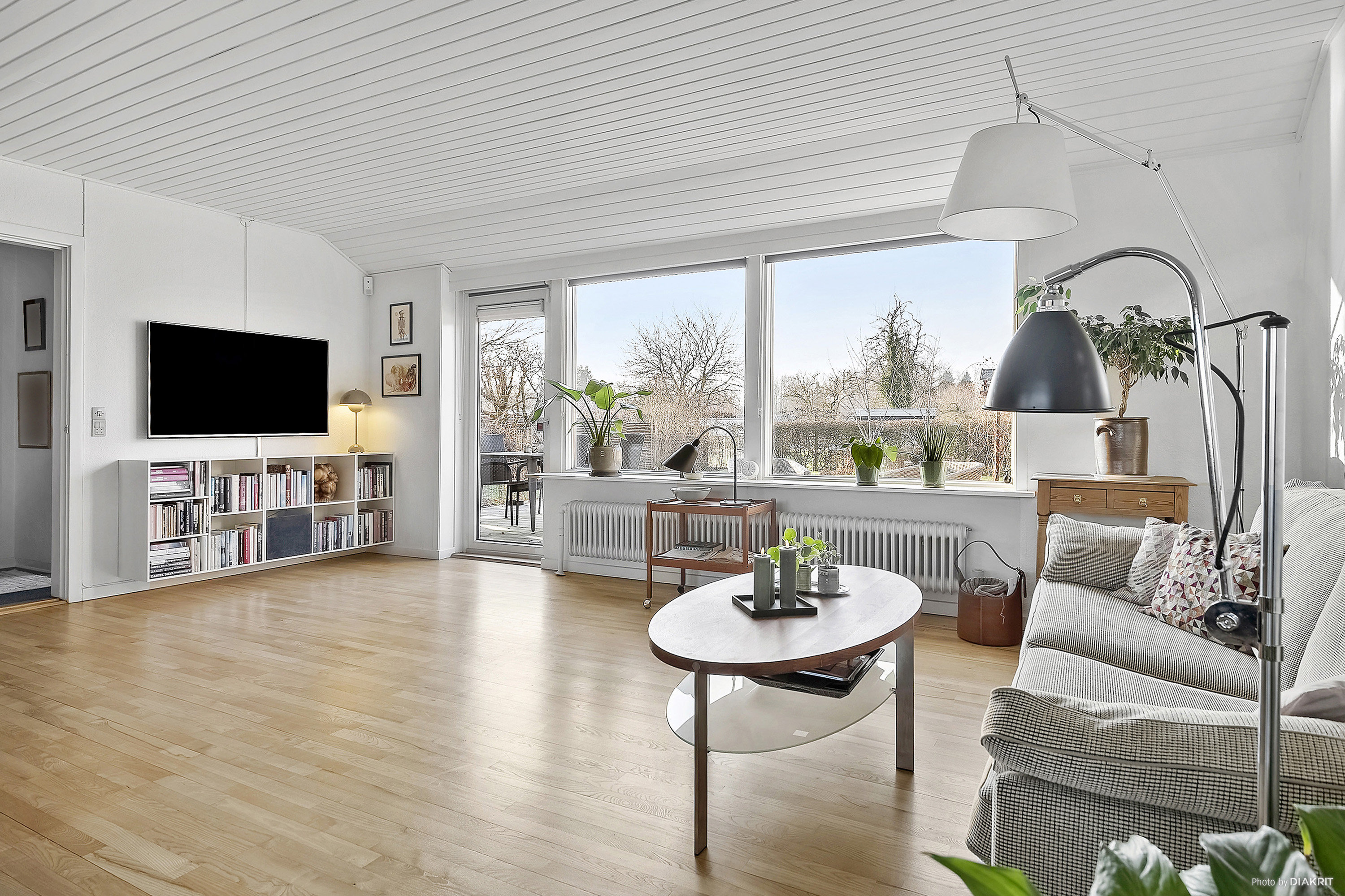 Fremhævet stue billede i fuldskærmstilstand. Billede af Pilevænget 4, 8300 Odder