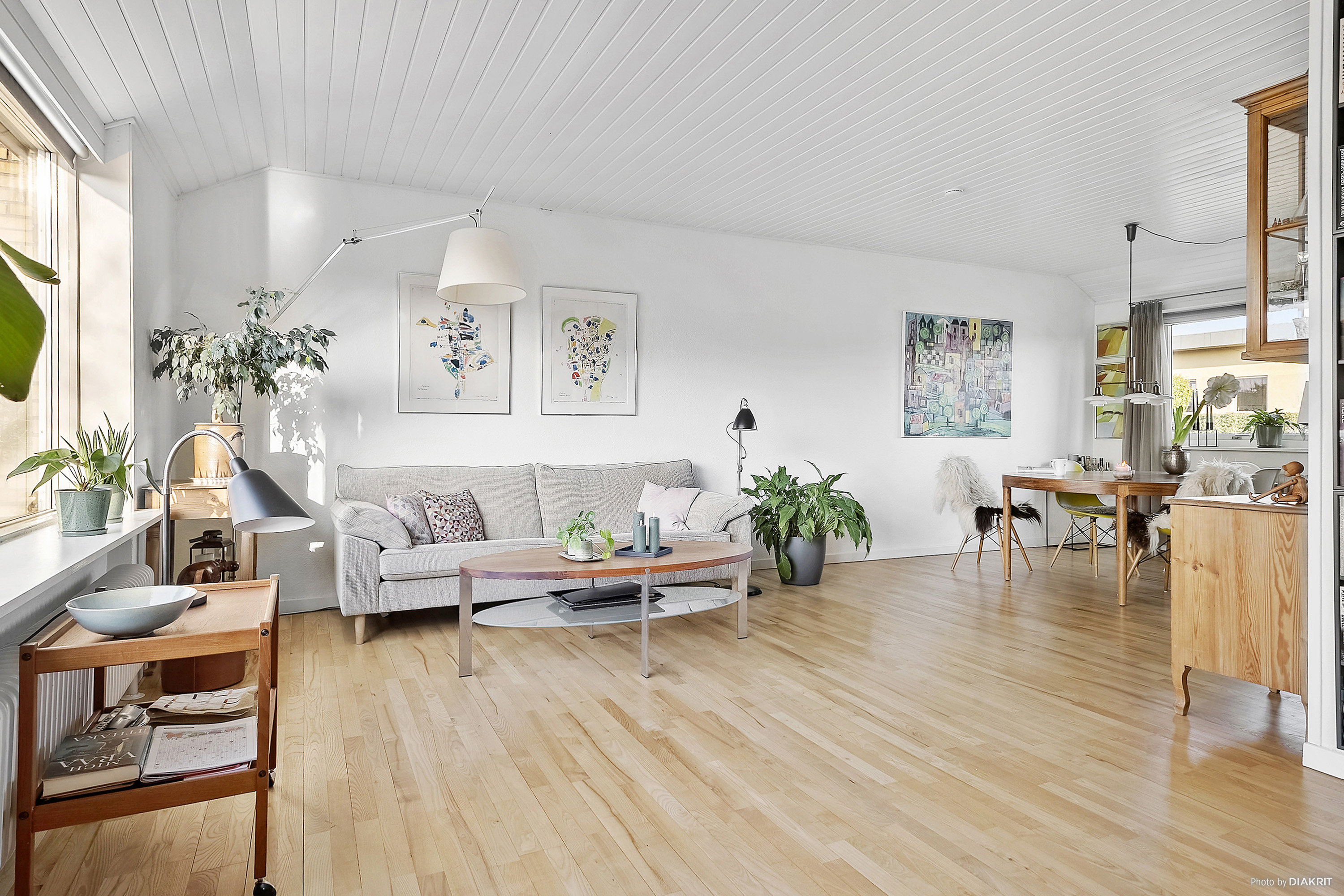 Fremhævet stue billede i fuldskærmstilstand. Billede af Pilevænget 4, 8300 Odder