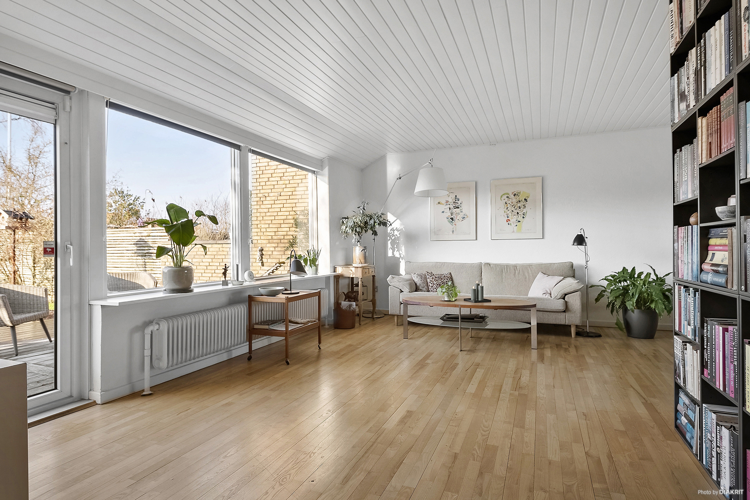 Fremhævet stue billede i fuldskærmstilstand. Billede af Pilevænget 4, 8300 Odder