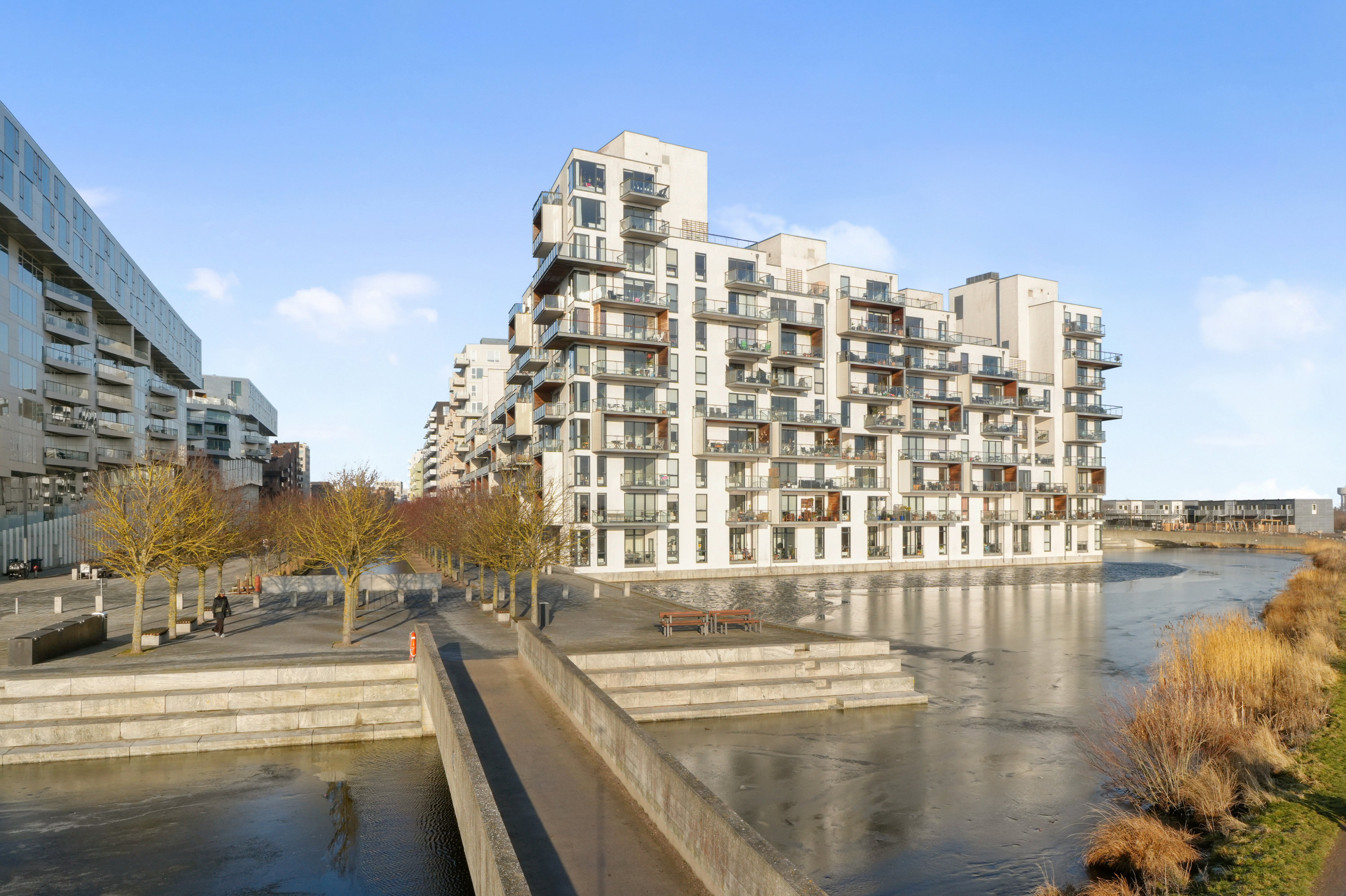 Fremhævet andet billede i fuldskærmstilstand. Billede af Robert Jacobsens Vej 87, 3. tv., 2300 København S