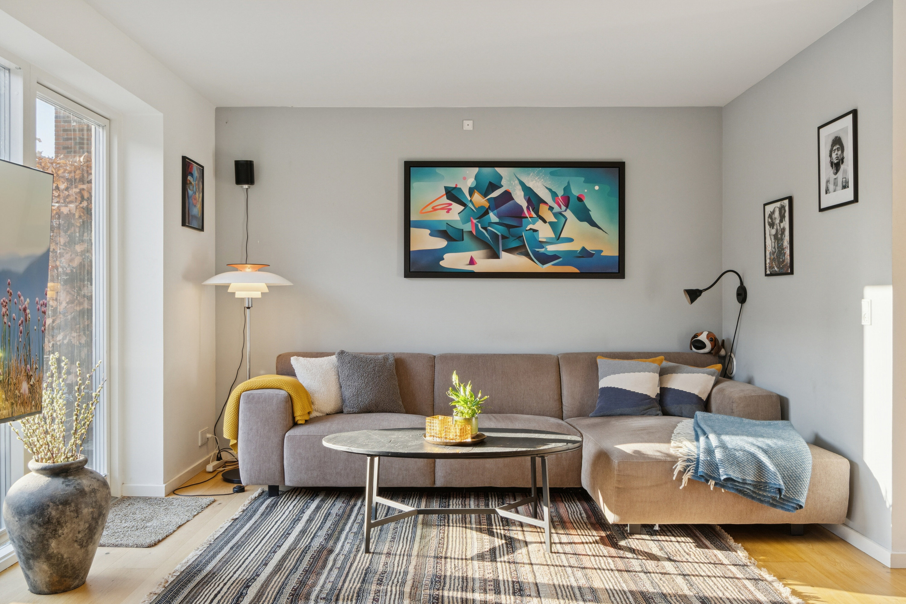 Miniaturebillede 1: stue. Billede af Plantagevej 20, 2610 Rødovre