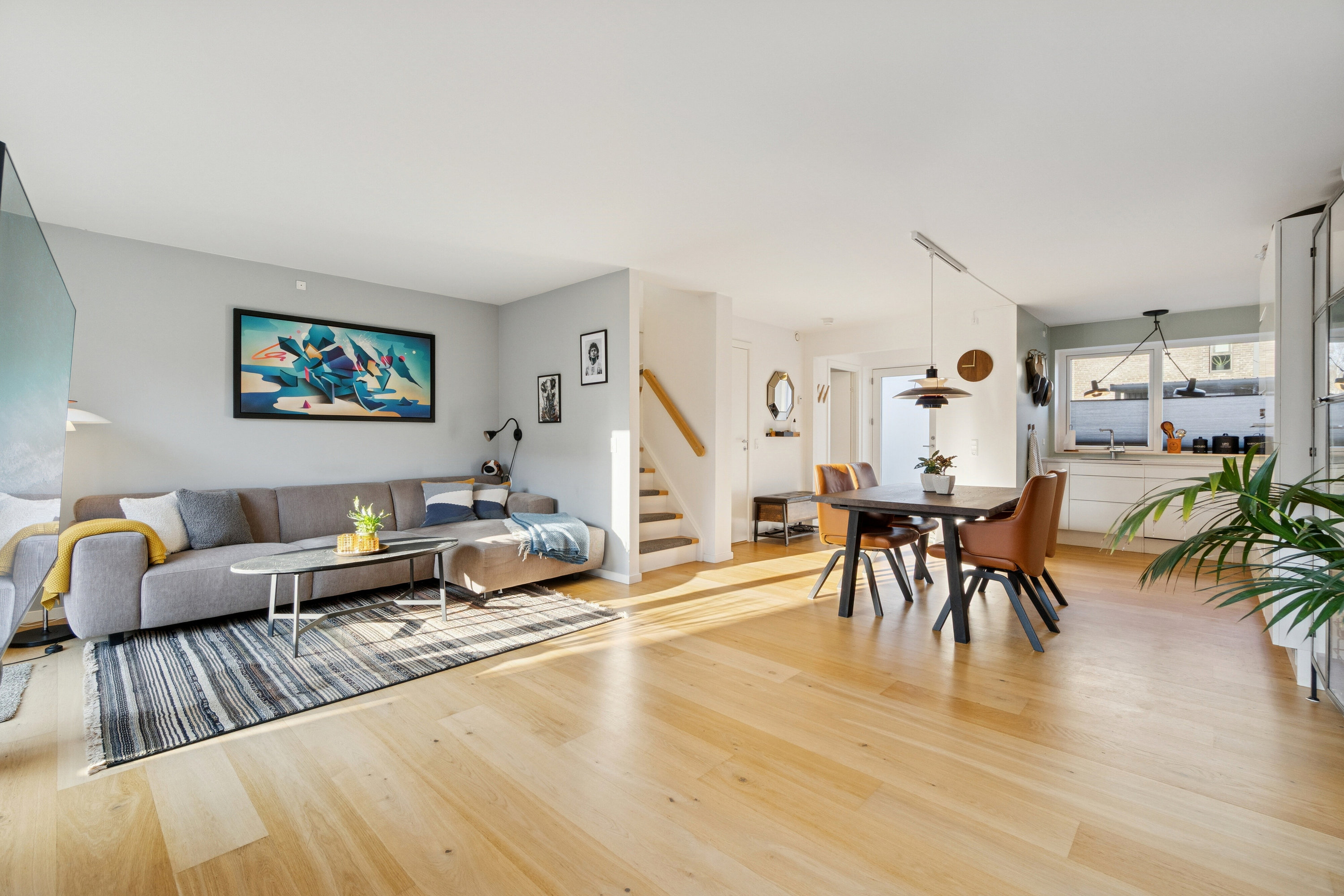 Rækkehus: Stue på Plantagevej 20, 2610 Rødovre