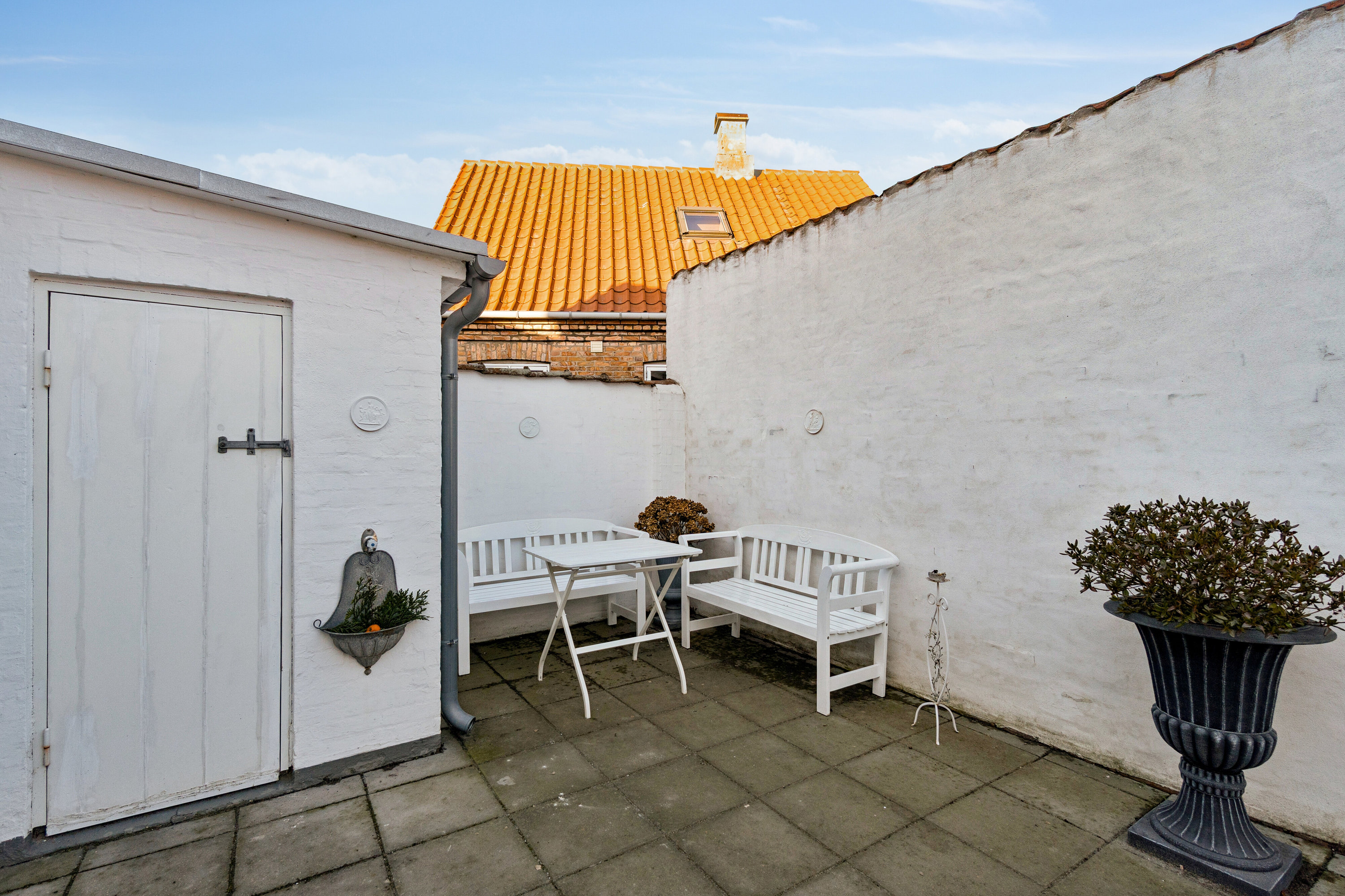 Fremhævet terrasse billede i fuldskærmstilstand. Billede af Møllegade 32, 3700 Rønne