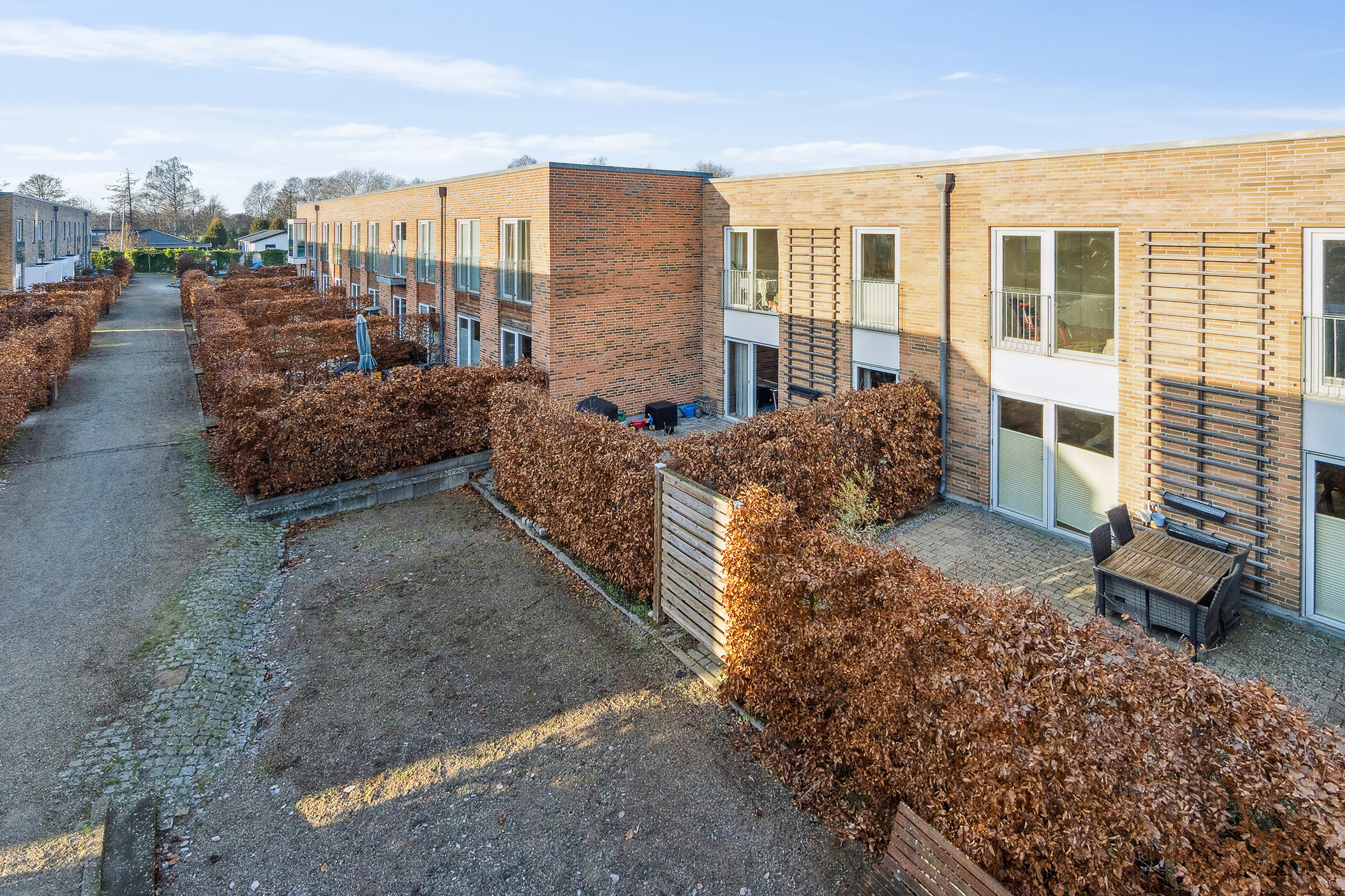 Fremhævet set fra haven billede i fuldskærmstilstand. Billede af Plantagevej 20, 2610 Rødovre