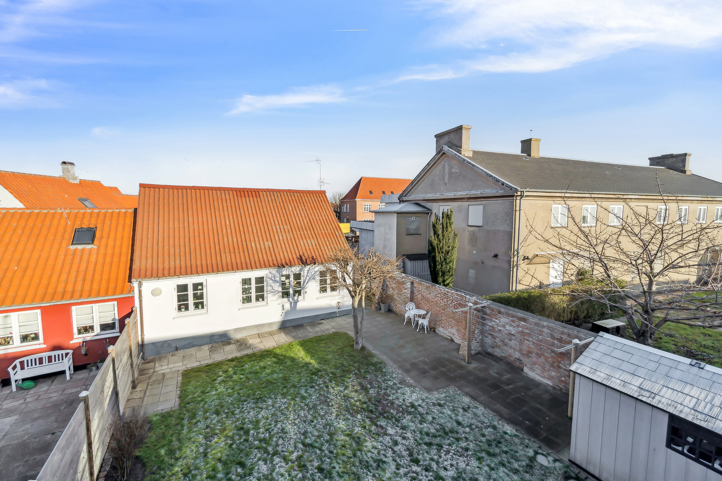 Miniaturebillede 1: set fra haven. Billede af Møllegade 32, 3700 Rønne