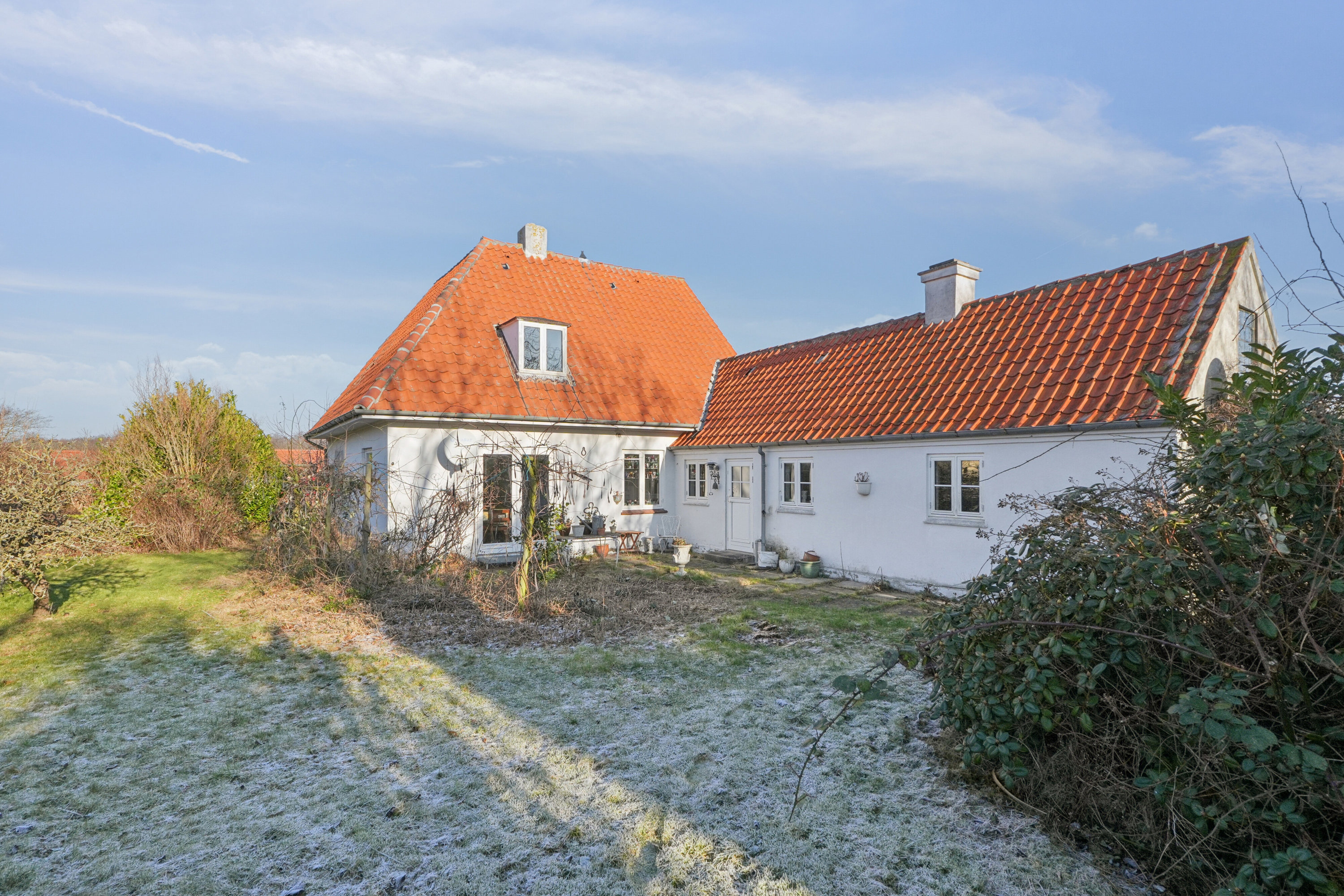 Miniaturebillede 2: set fra haven. Billede af Østergade 12, Lohals, 5953 Tranekær