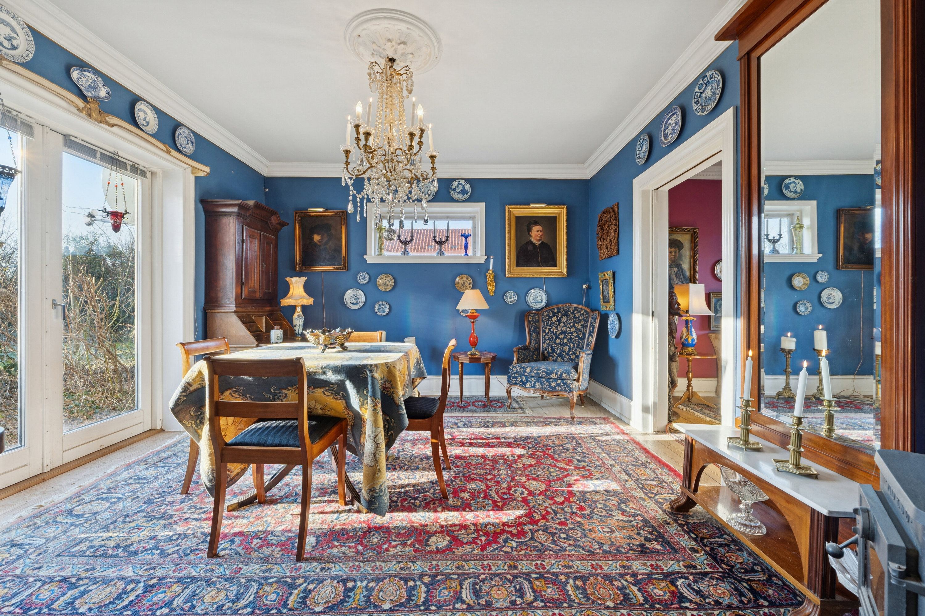 Fremhævet spisestue billede i fuldskærmstilstand. Billede af Østergade 12, Lohals, 5953 Tranekær