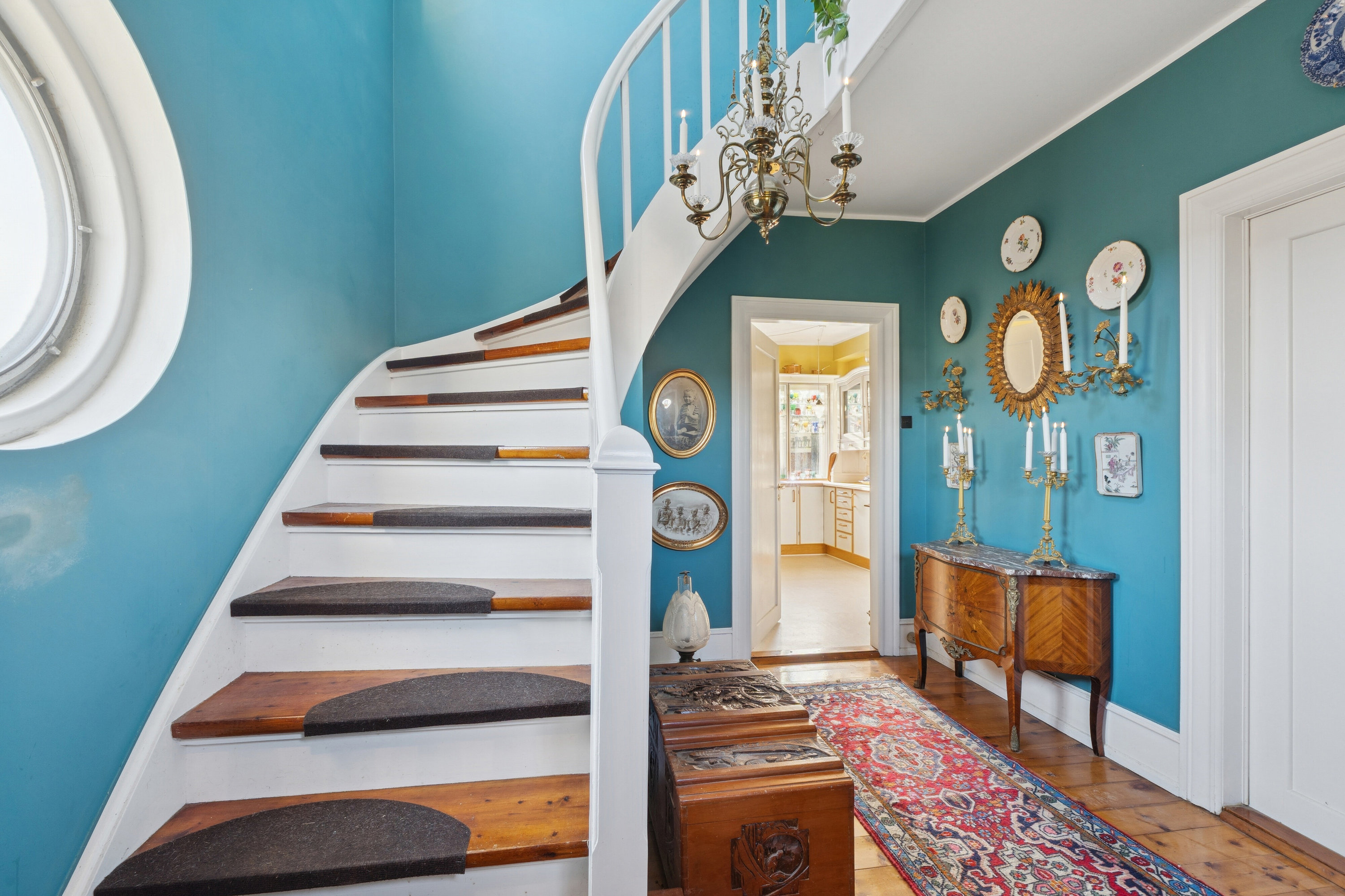 Fremhævet trappe billede i fuldskærmstilstand. Billede af Østergade 12, Lohals, 5953 Tranekær