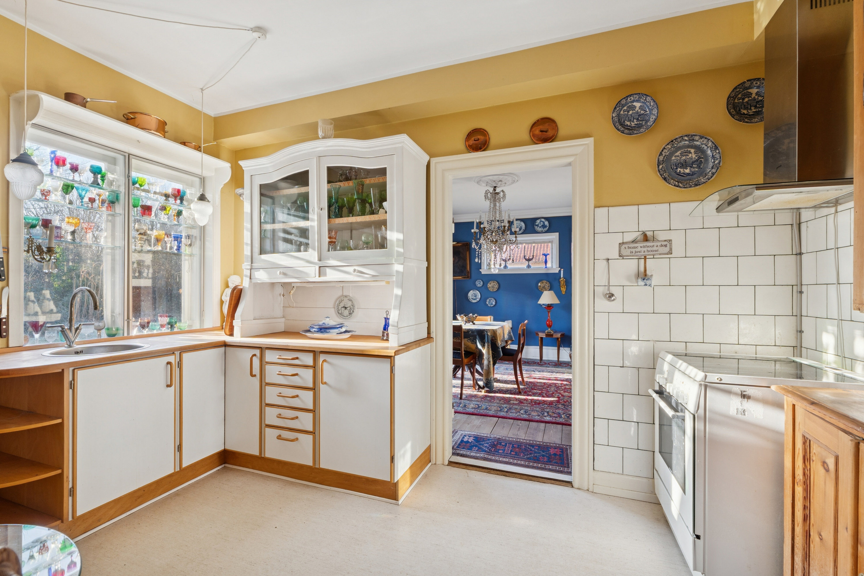 Fremhævet køkken billede i fuldskærmstilstand. Billede af Østergade 12, Lohals, 5953 Tranekær