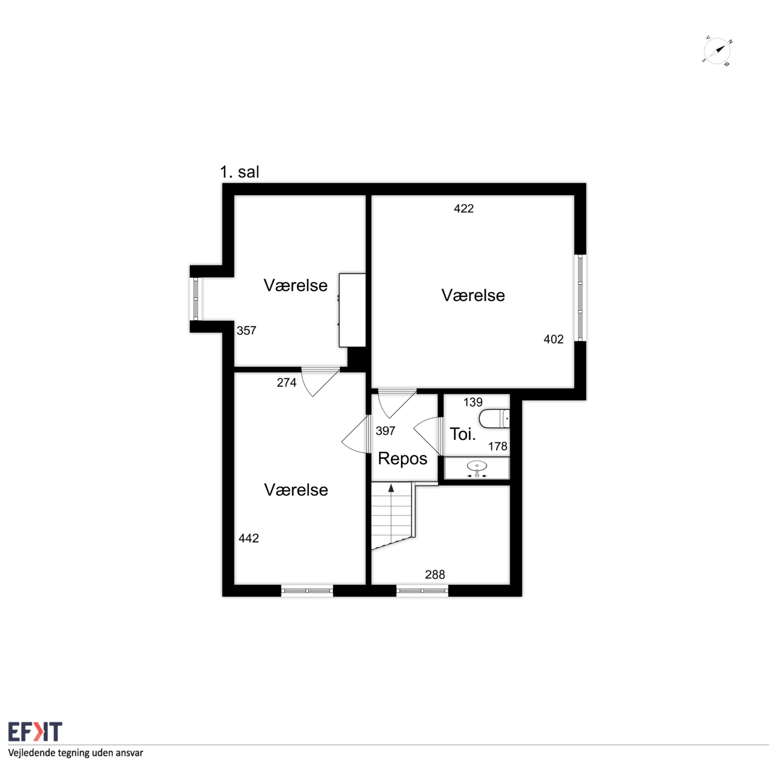 Plantegninger billede af Østergade 12, Lohals, 5953 Tranekær