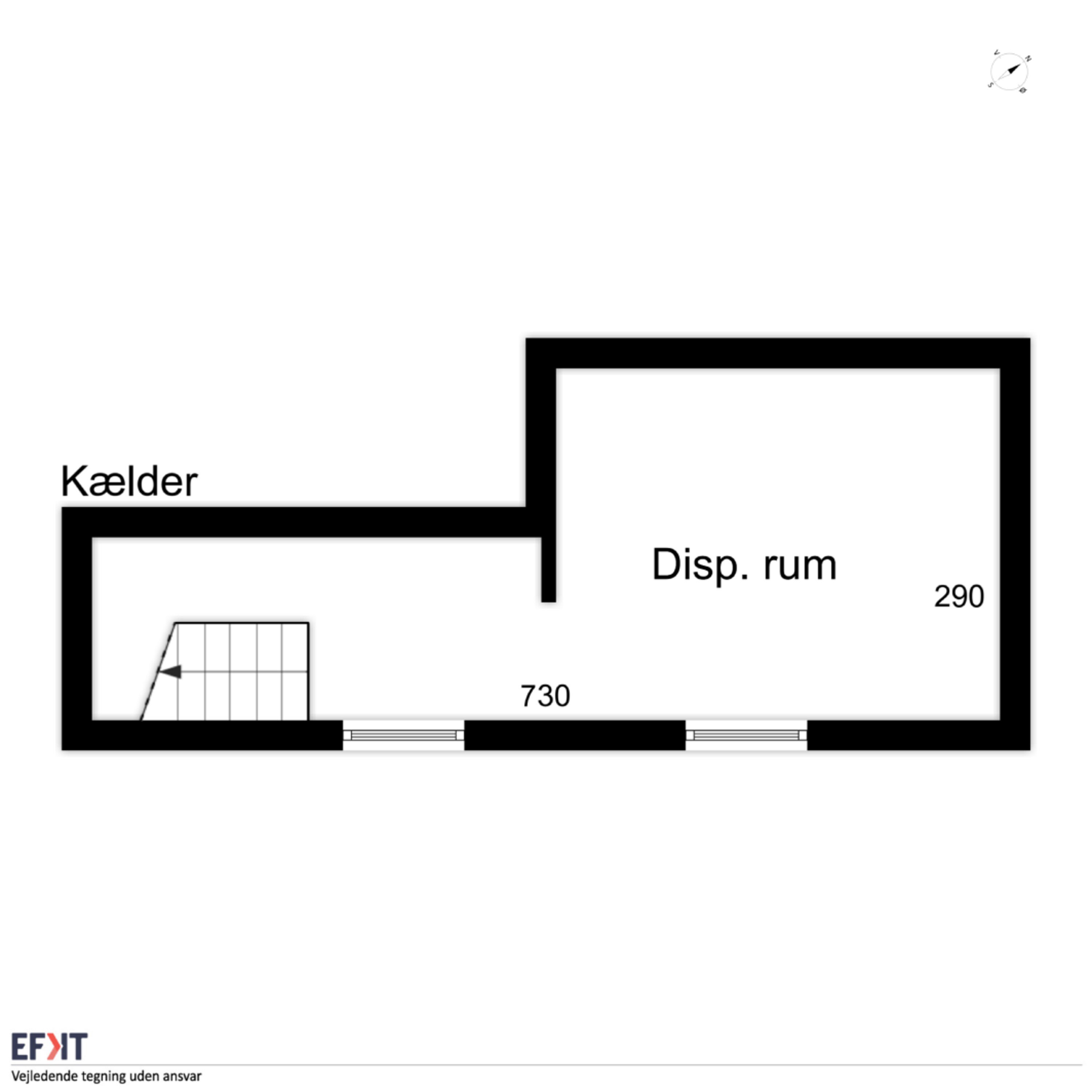 Plantegninger billede af Østergade 12, Lohals, 5953 Tranekær