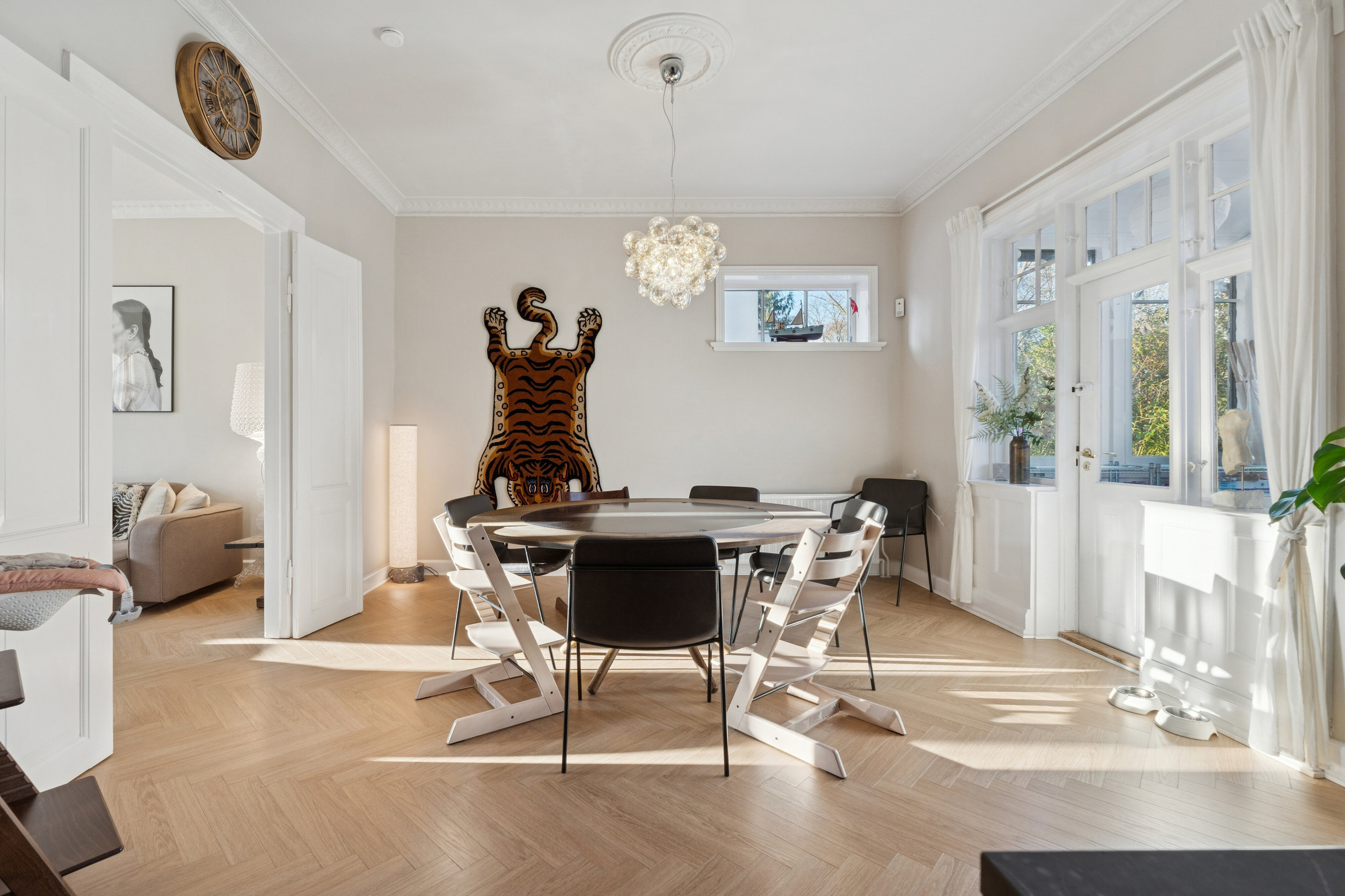 Fremhævet spisestue billede i fuldskærmstilstand. Billede af Strandvej 30, 5700 Svendborg