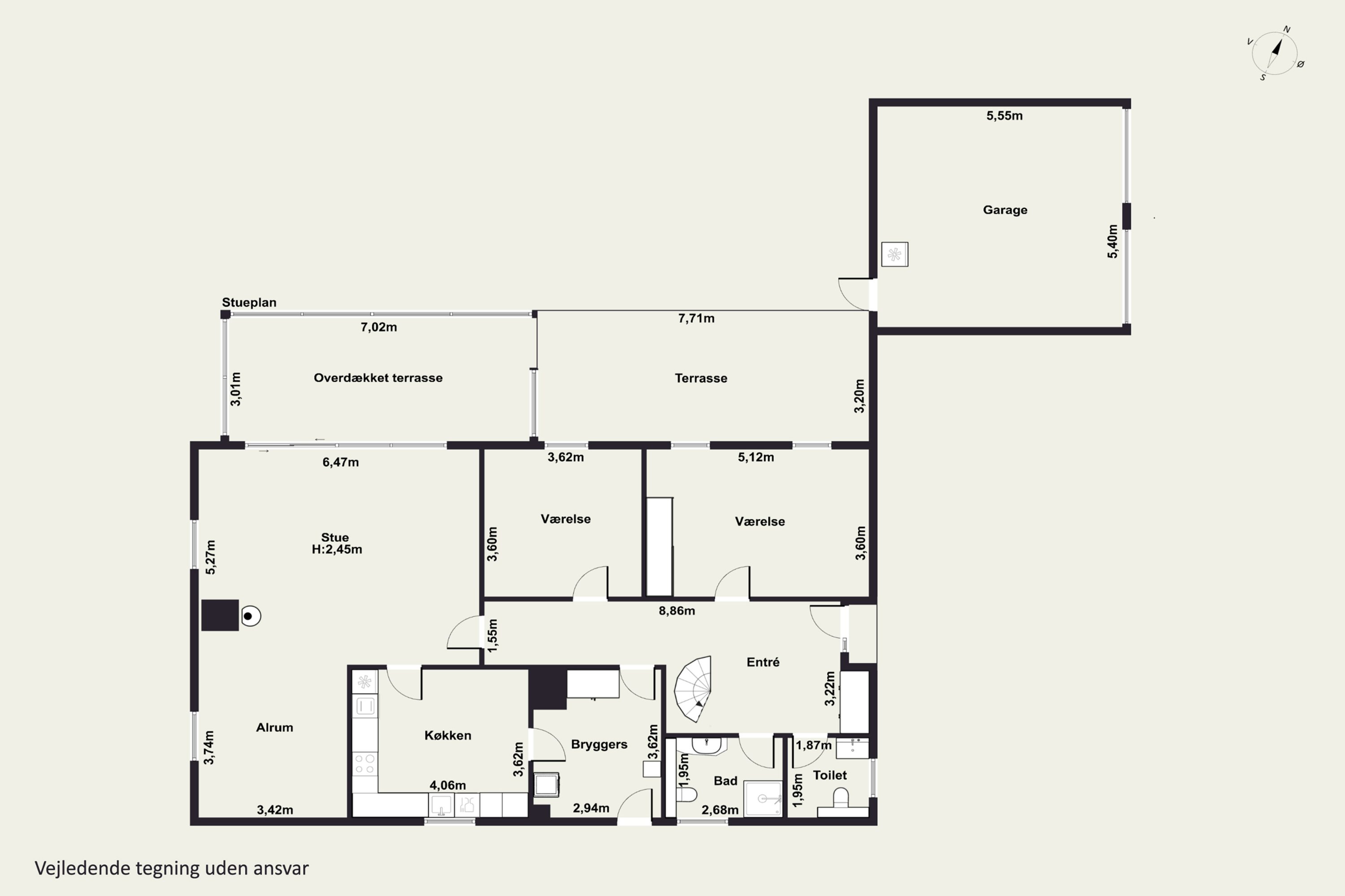 Plantegninger billede af Smedevænget 14, Dalby, 4690 Haslev