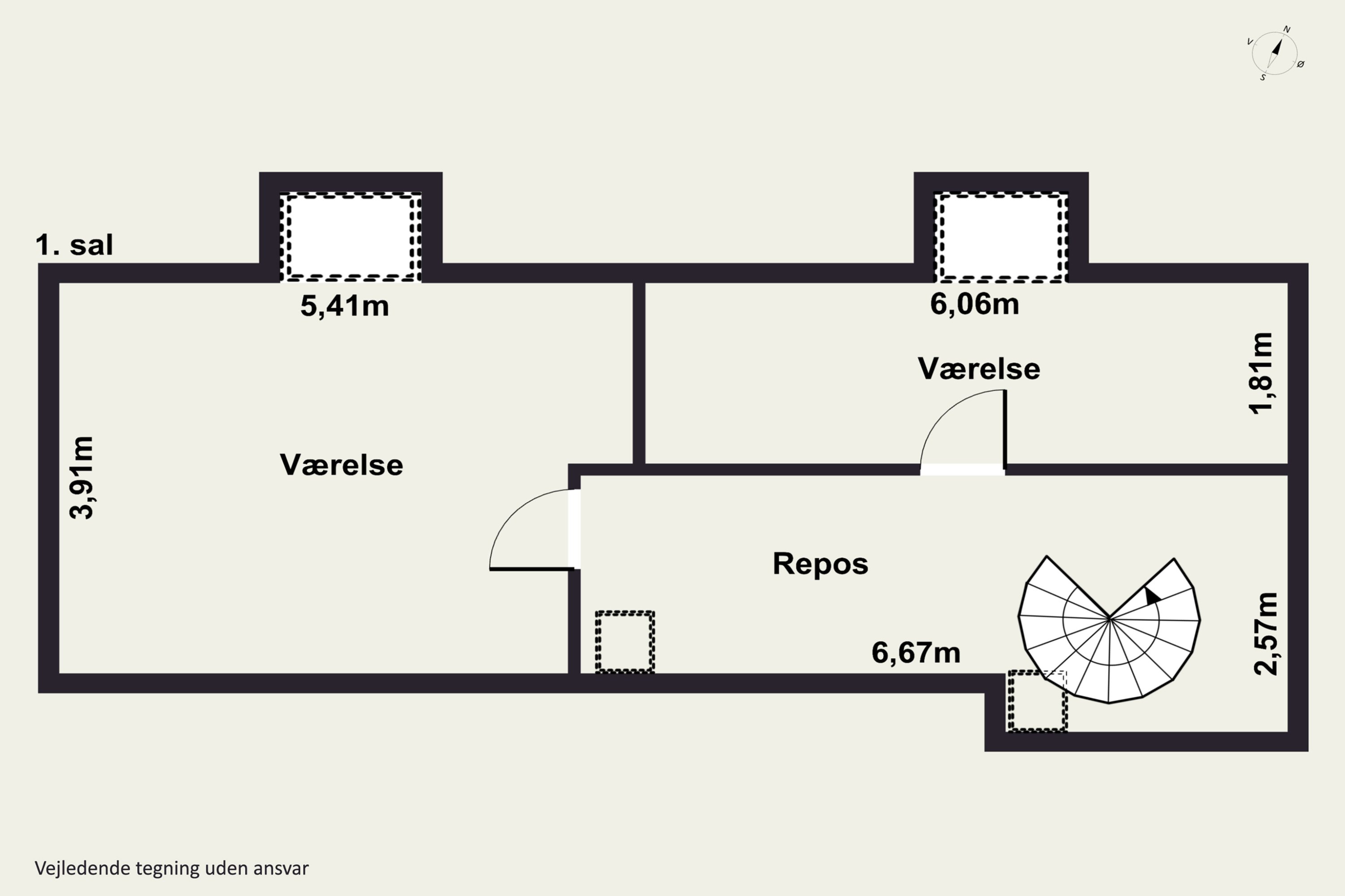 Plantegninger billede af Smedevænget 14, Dalby, 4690 Haslev