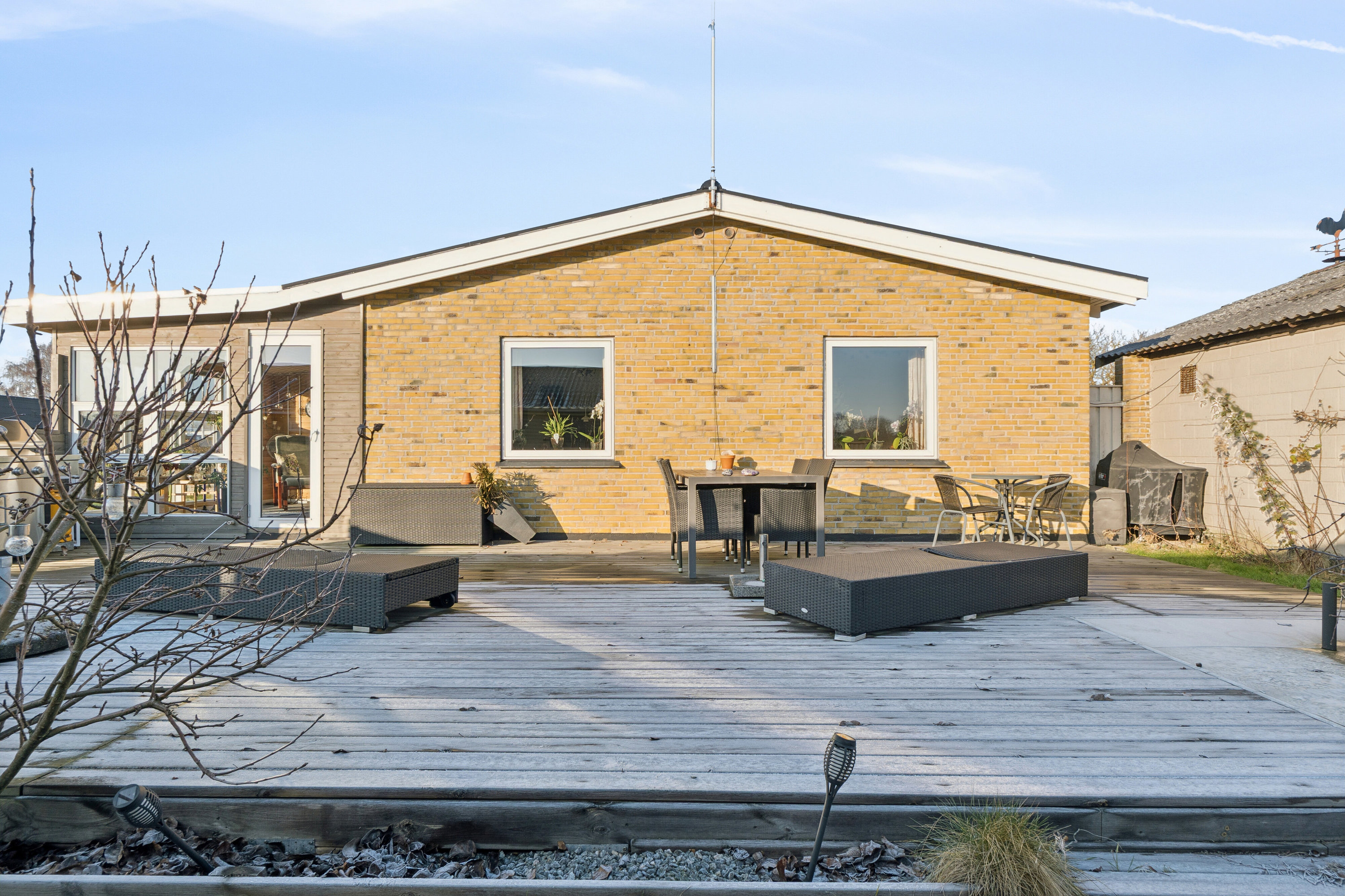 Villa: Set fra haven på Tværvej 5, 3300 Frederiksværk