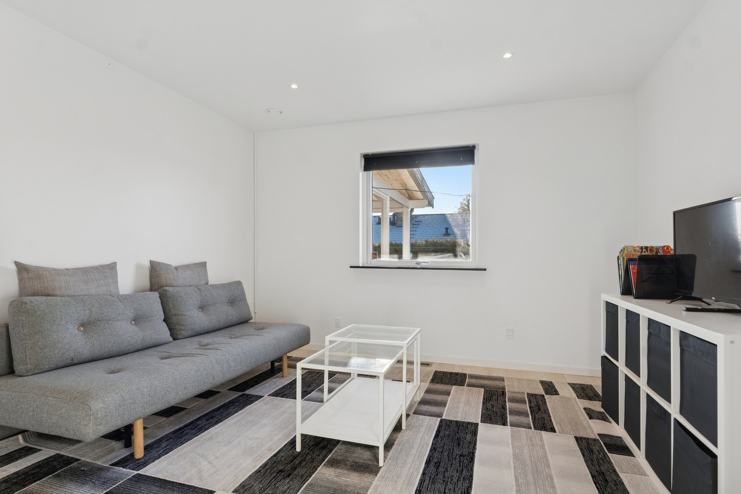 Fremhævet stue billede i fuldskærmstilstand. Billede af Smedevænget 14, Dalby, 4690 Haslev