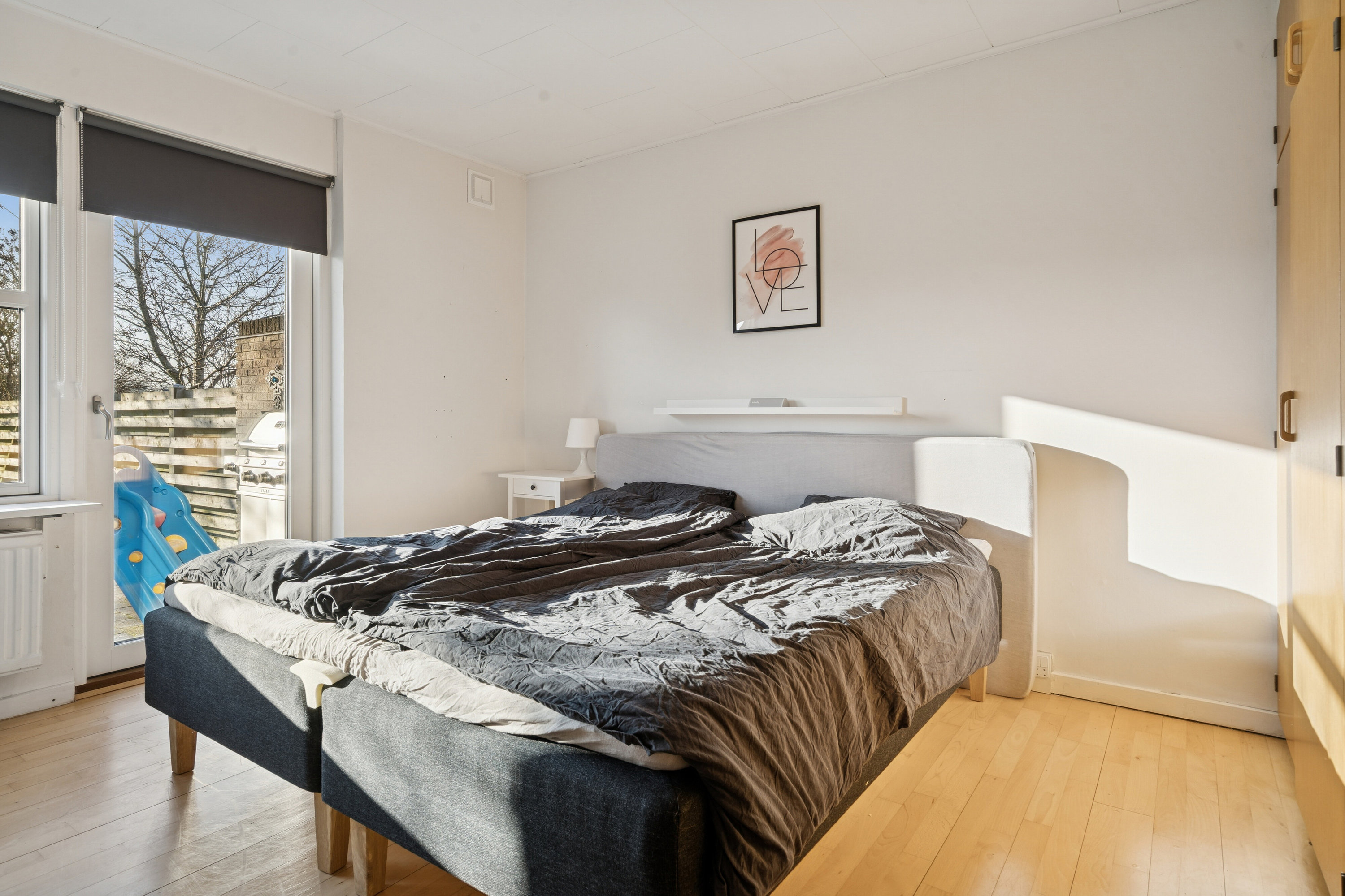 Fremhævet soveværelse billede i fuldskærmstilstand. Billede af Præsteengen 18, Rønnebæk, 4700 Næstved