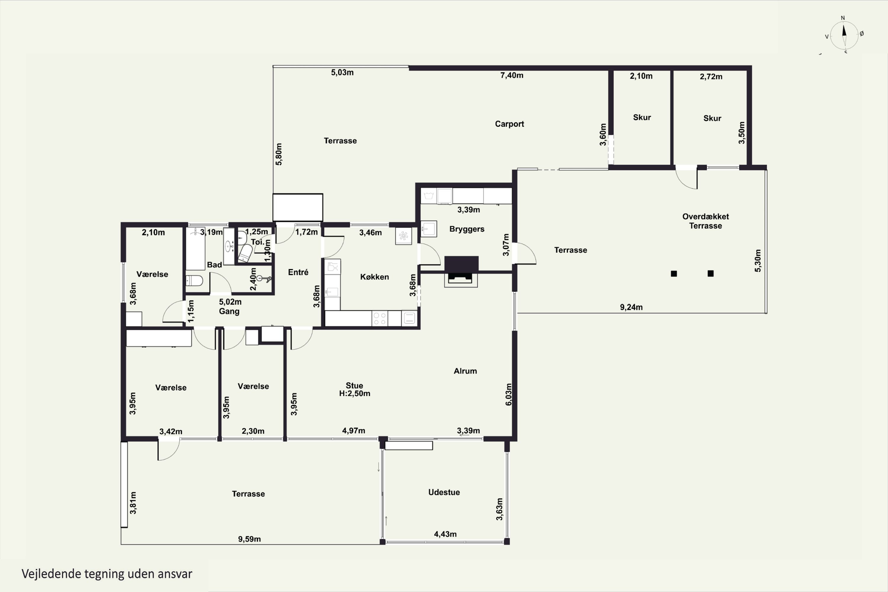 Plantegninger billede af Præsteengen 18, Rønnebæk, 4700 Næstved