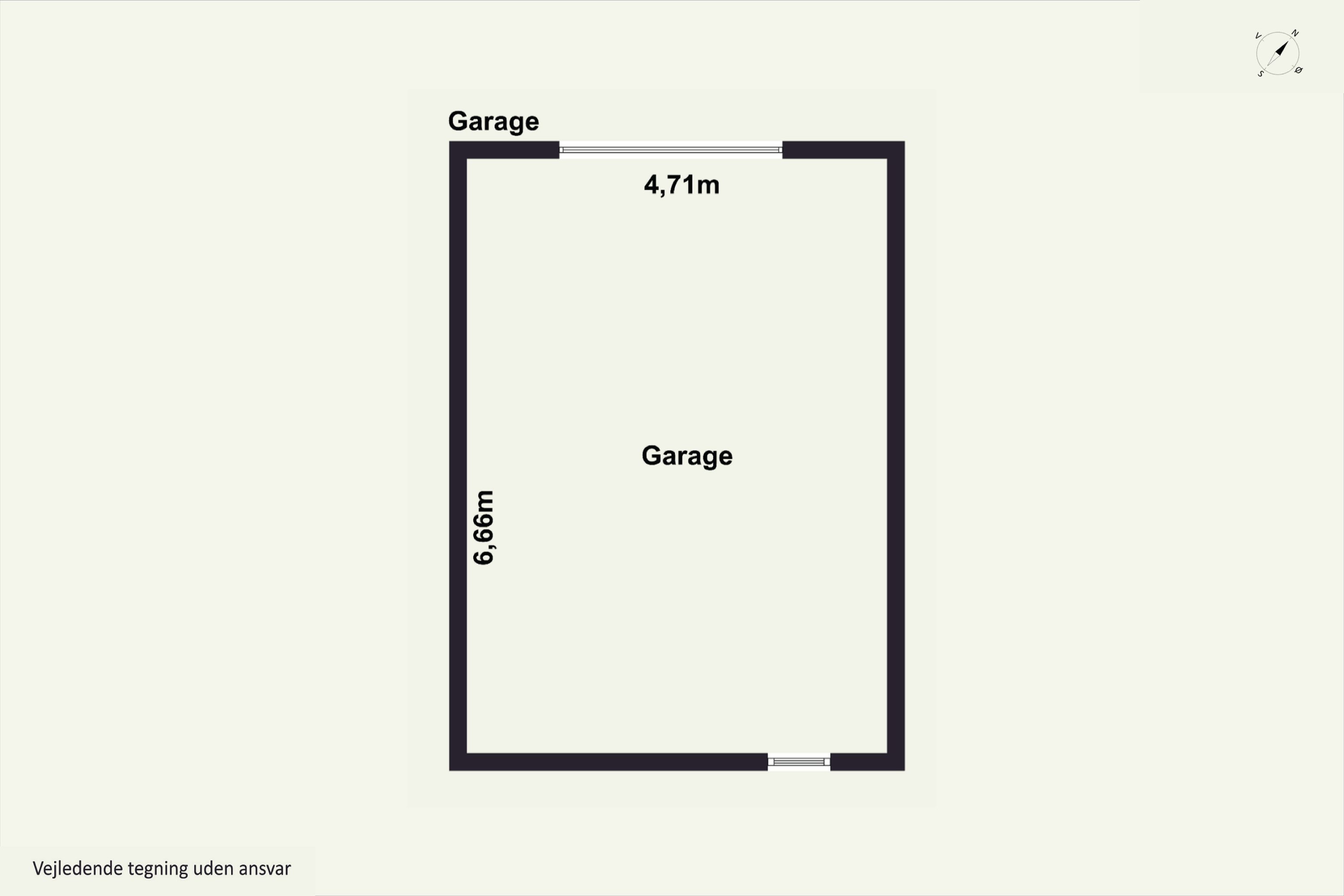 Plantegninger billede af Tværvej 5, 3300 Frederiksværk