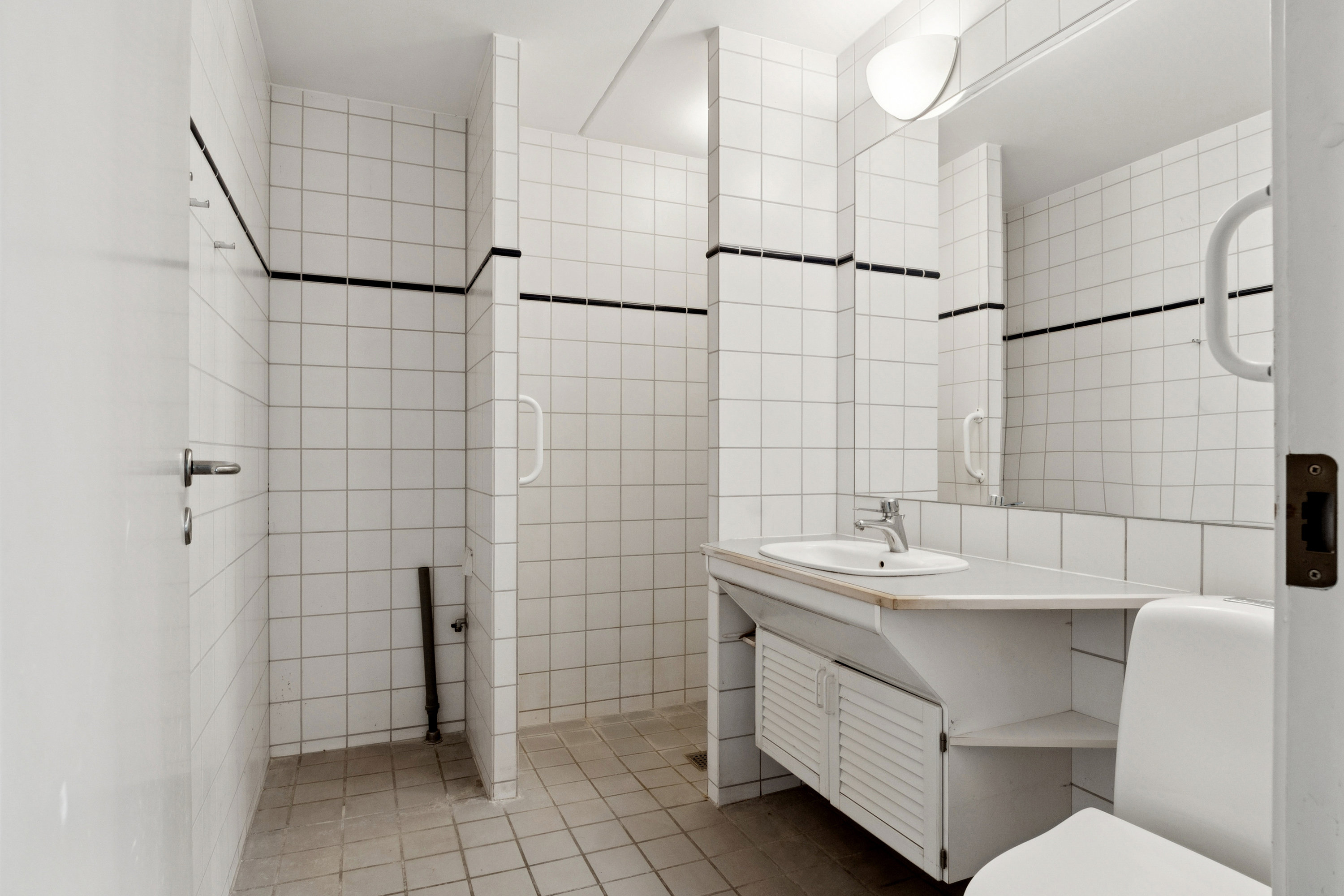 Fremhævet badeværelse billede i fuldskærmstilstand. Billede af Sveasvej 8, 1. 3., 1917 Frederiksberg C