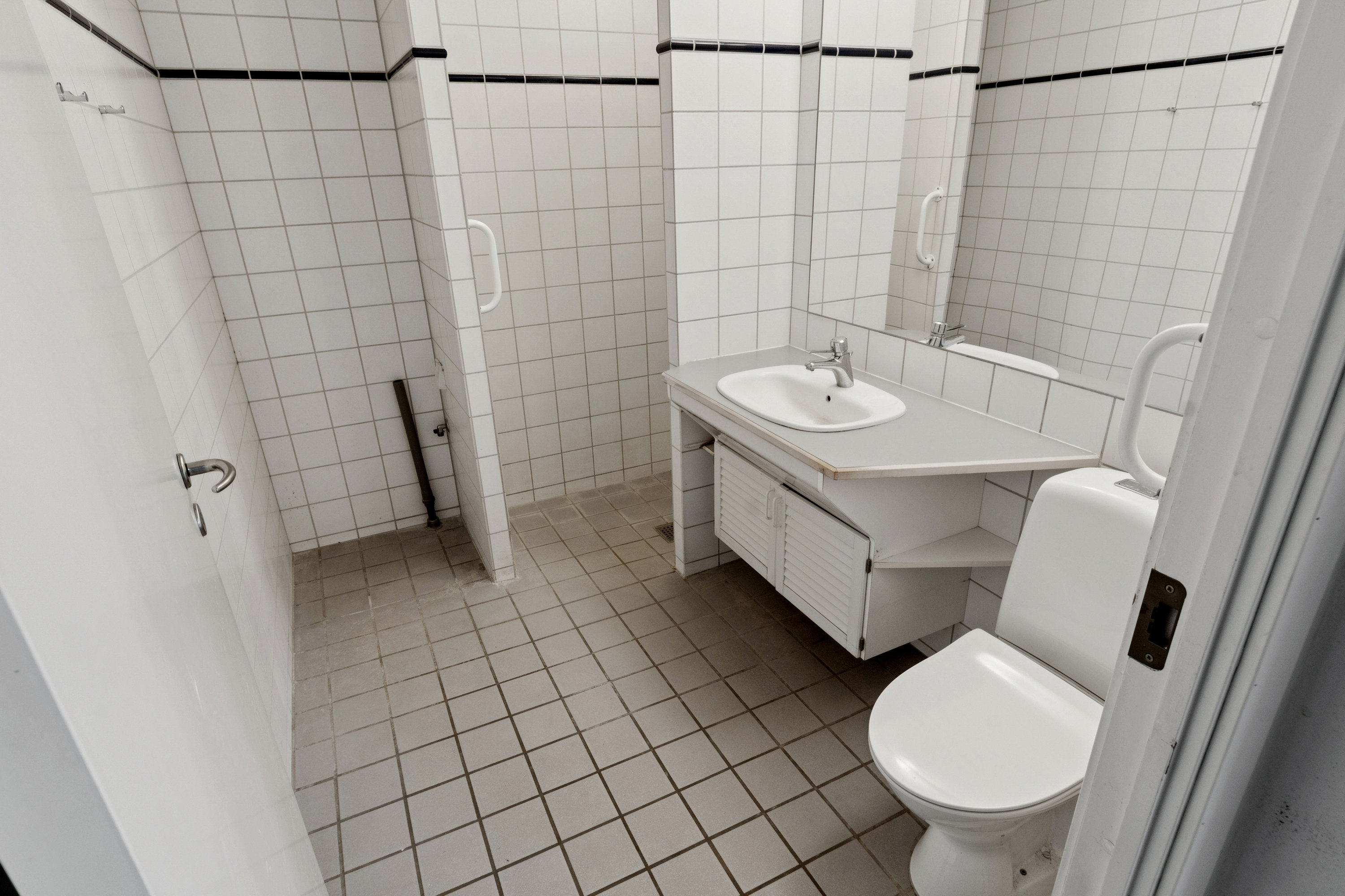 Fremhævet badeværelse billede i fuldskærmstilstand. Billede af Sveasvej 8, 1. 3., 1917 Frederiksberg C