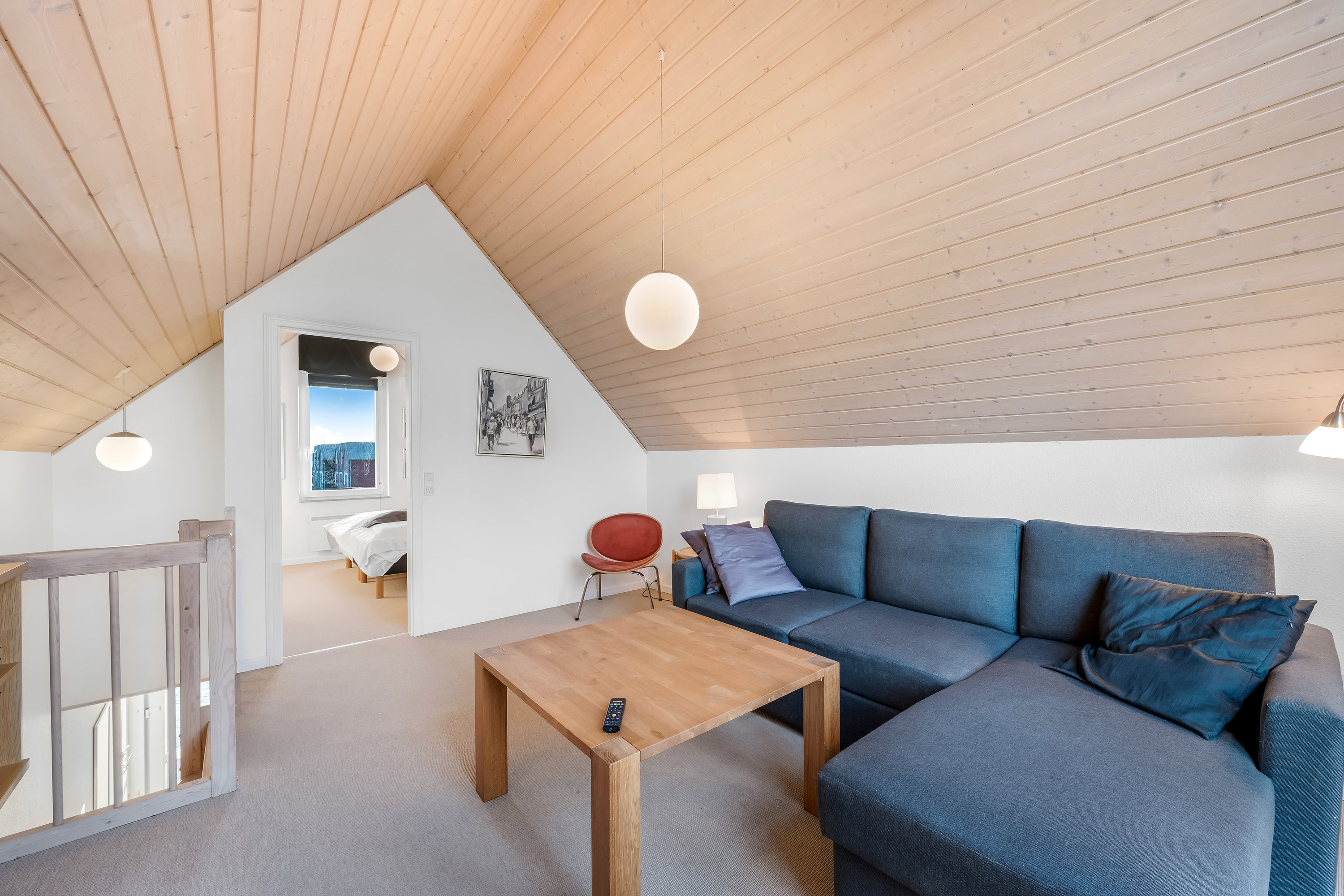 Fremhævet stue billede i fuldskærmstilstand. Billede af Lønne Feriepark 140D, Lønne, 6830 Nørre Nebel