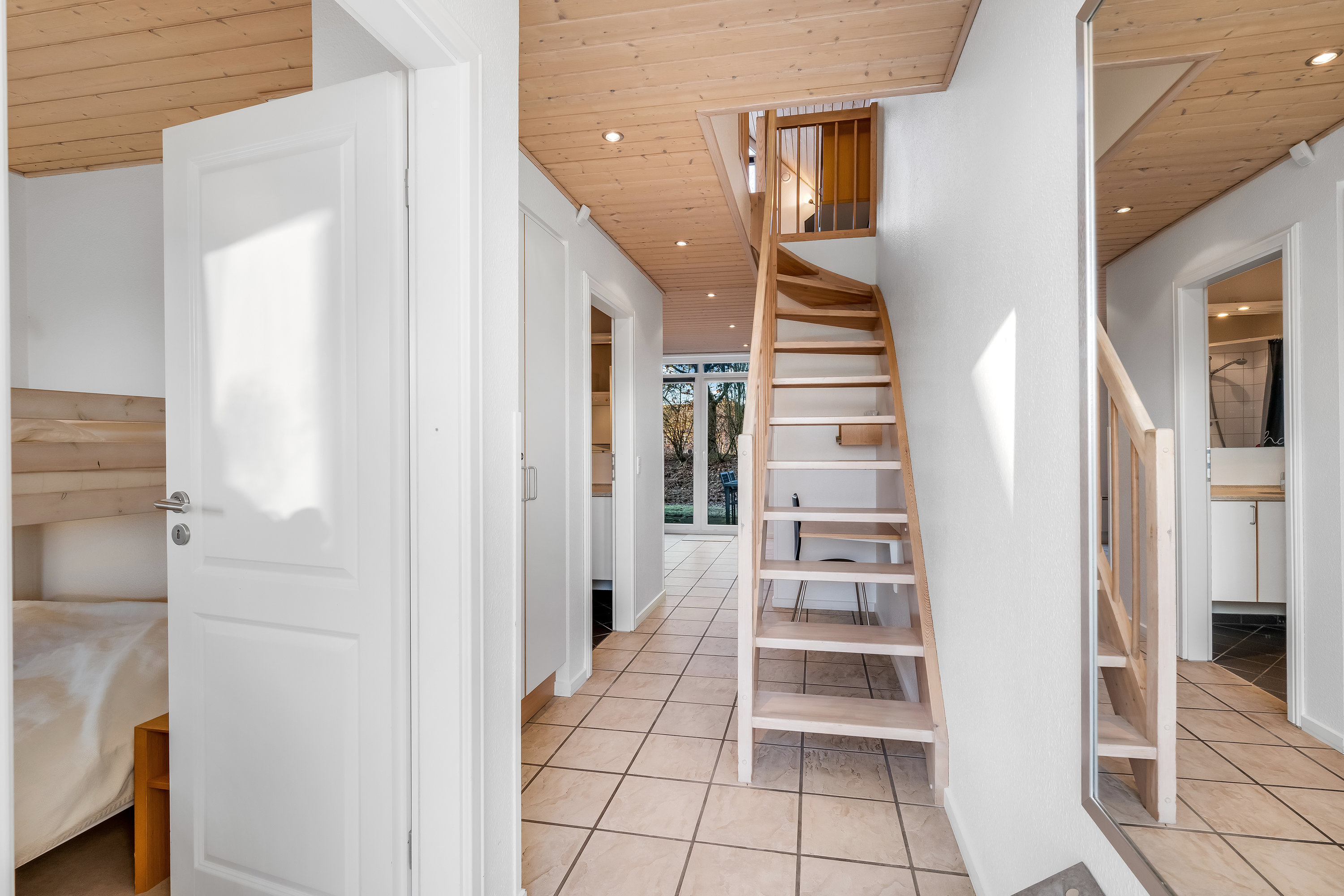 Fremhævet trappe billede i fuldskærmstilstand. Billede af Lønne Feriepark 140D, Lønne, 6830 Nørre Nebel