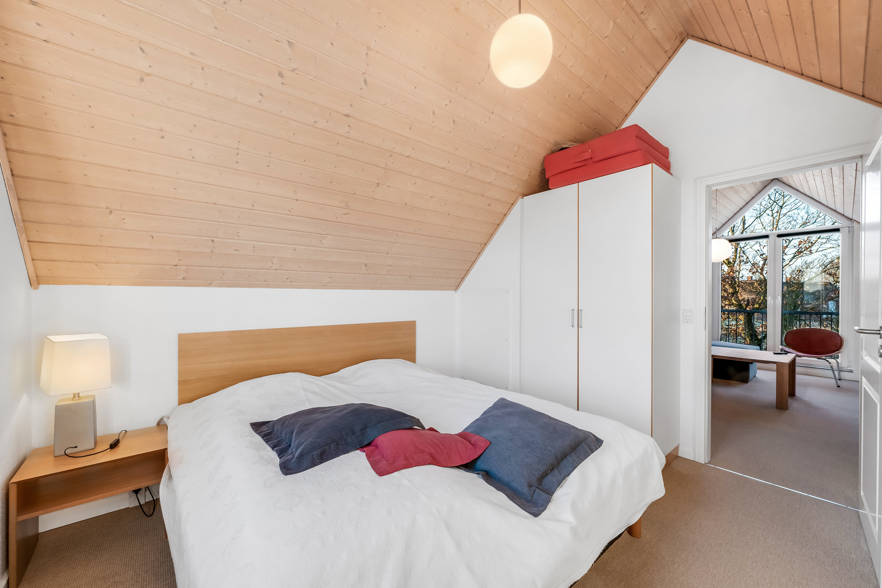 Fremhævet soveværelse billede i fuldskærmstilstand. Billede af Lønne Feriepark 140D, Lønne, 6830 Nørre Nebel