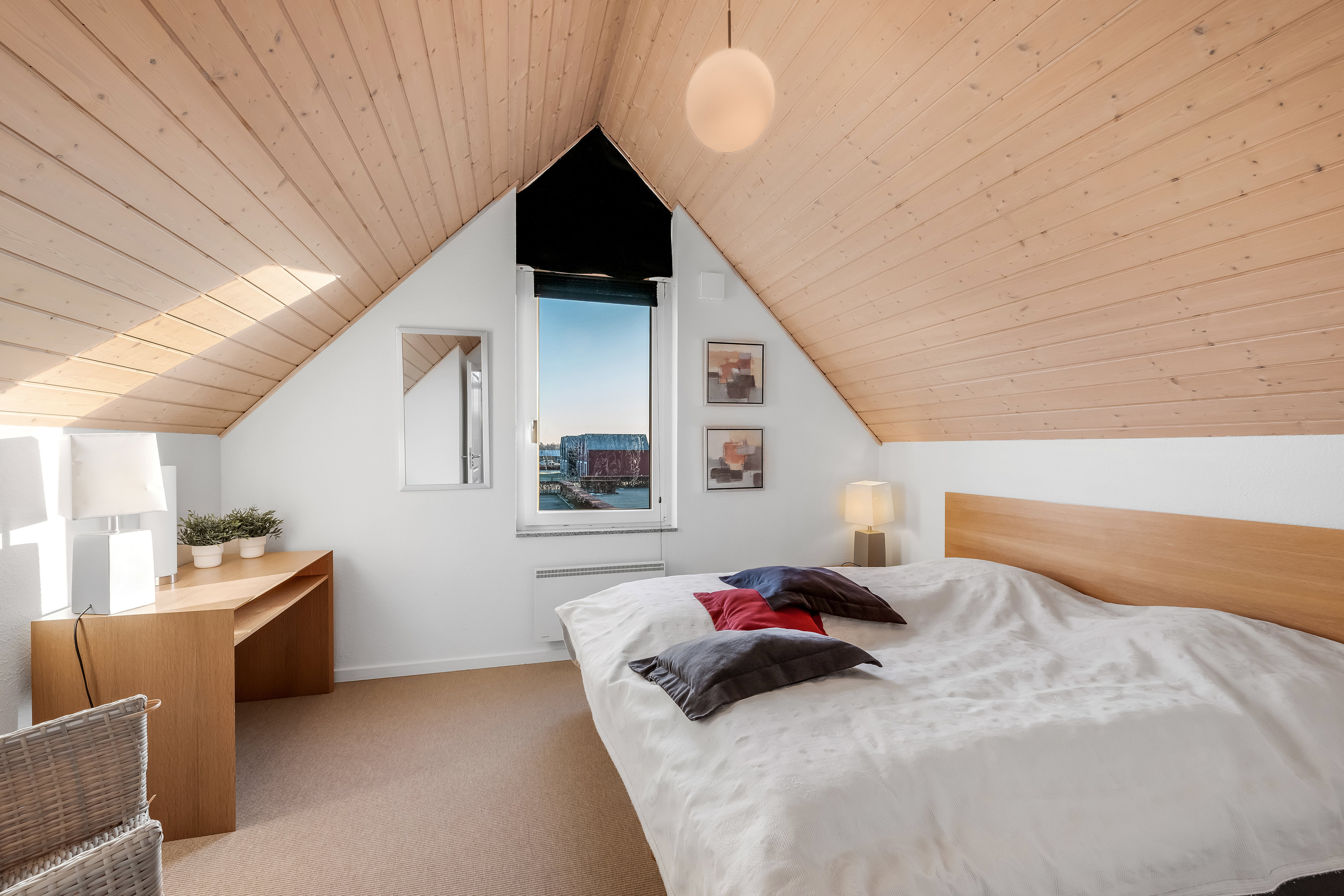 Fremhævet soveværelse billede i fuldskærmstilstand. Billede af Lønne Feriepark 140D, Lønne, 6830 Nørre Nebel