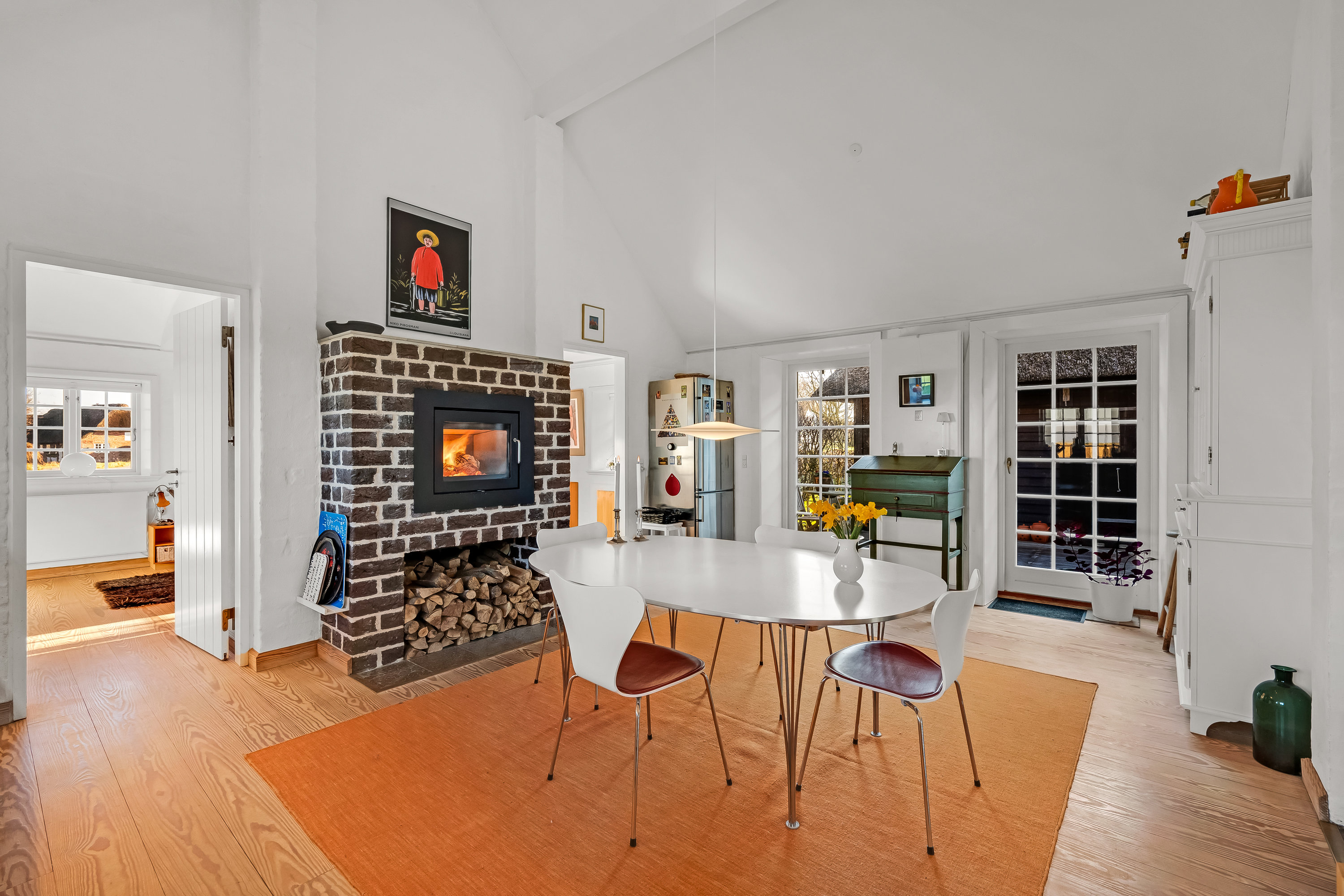 Fremhævet stue billede i fuldskærmstilstand. Billede af Vesterende 39, Ballum, 6261 Bredebro