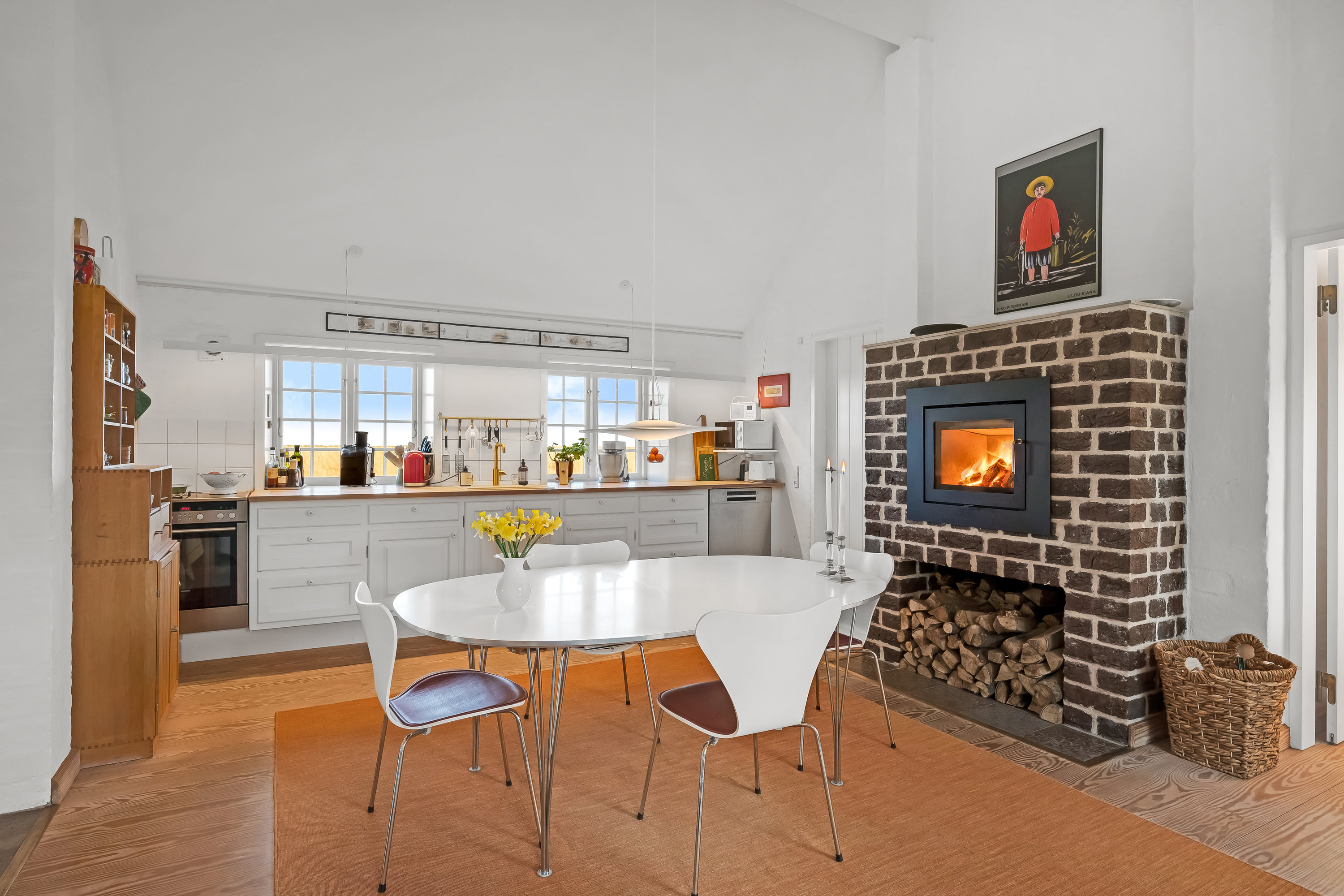 Fremhævet køkken billede i fuldskærmstilstand. Billede af Vesterende 39, Ballum, 6261 Bredebro