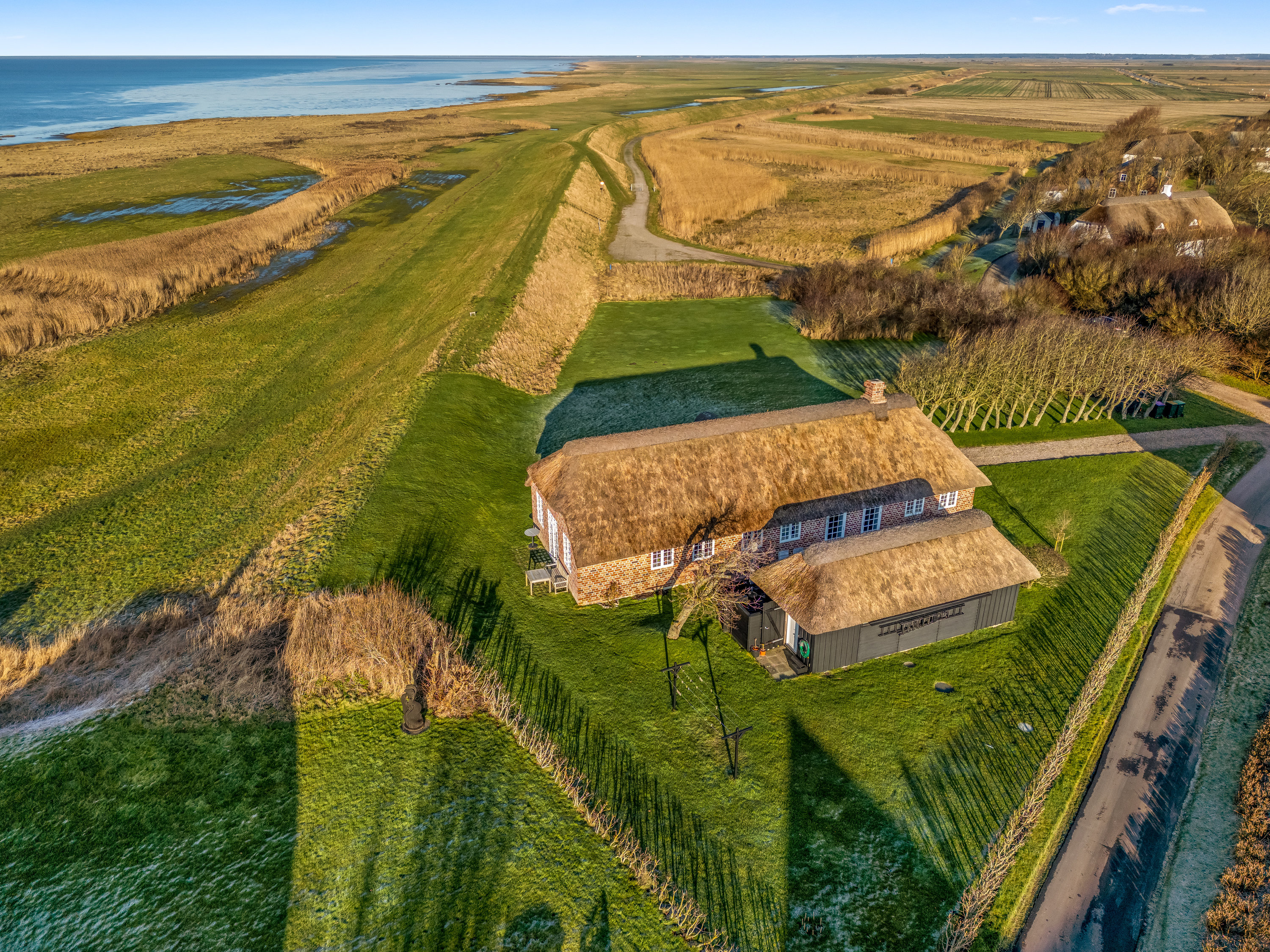 Fremhævet luftfoto billede i fuldskærmstilstand. Billede af Vesterende 39, Ballum, 6261 Bredebro