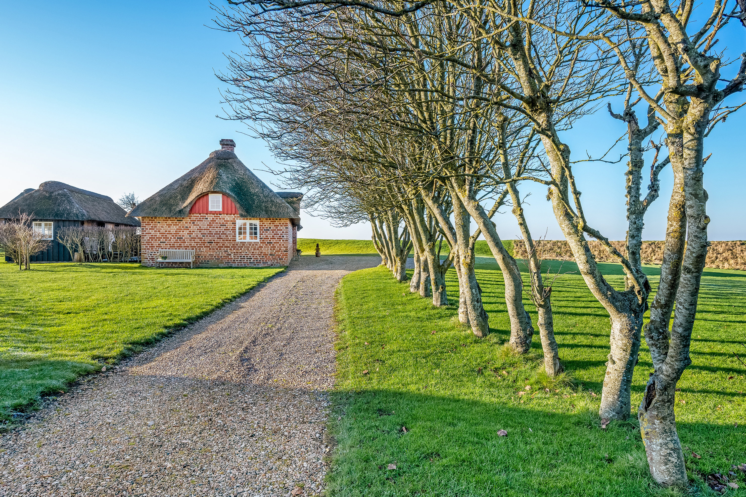 Fremhævet facade billede i fuldskærmstilstand. Billede af Vesterende 39, Ballum, 6261 Bredebro