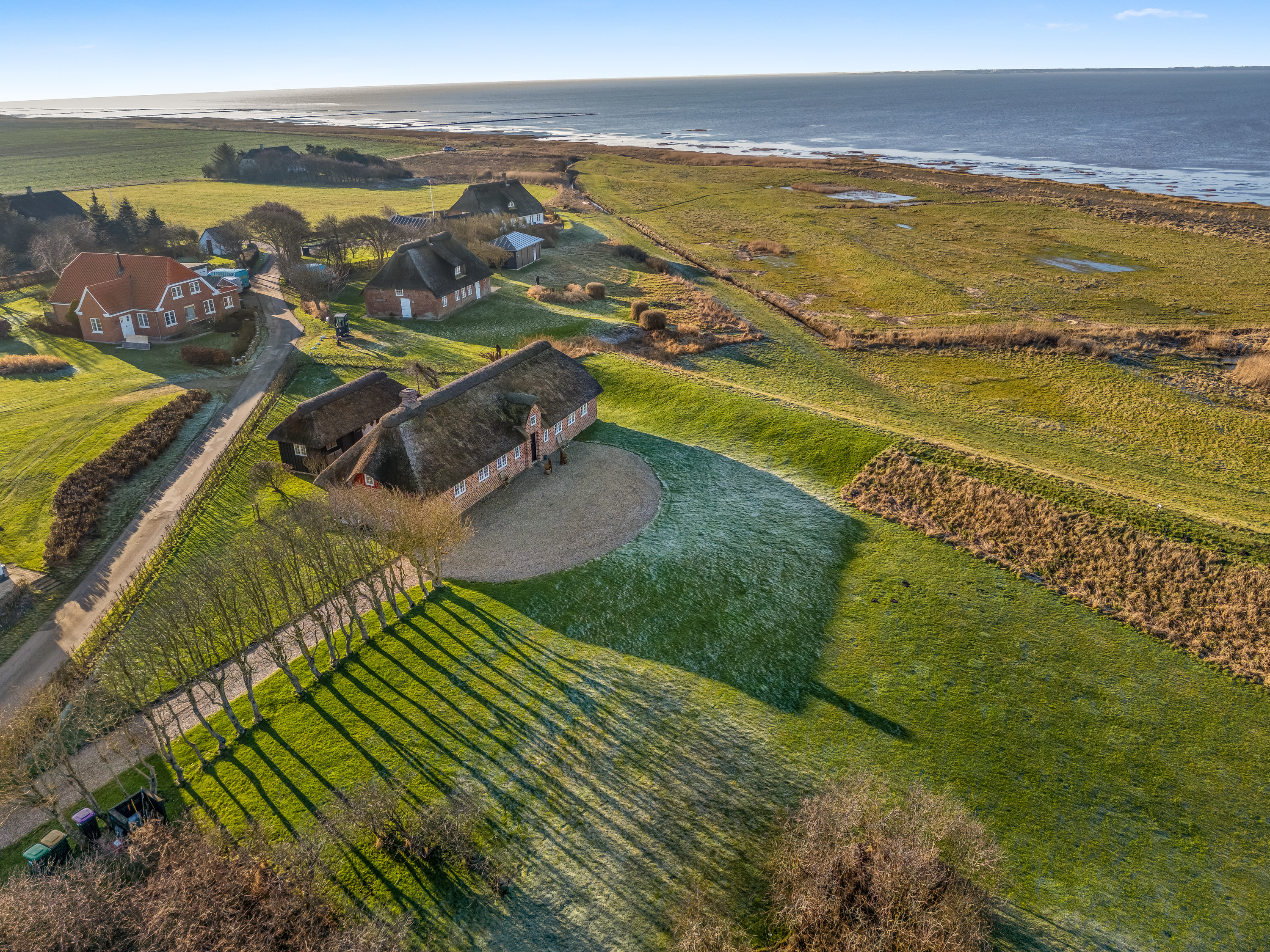 Fremhævet luftfoto billede i fuldskærmstilstand. Billede af Vesterende 39, Ballum, 6261 Bredebro