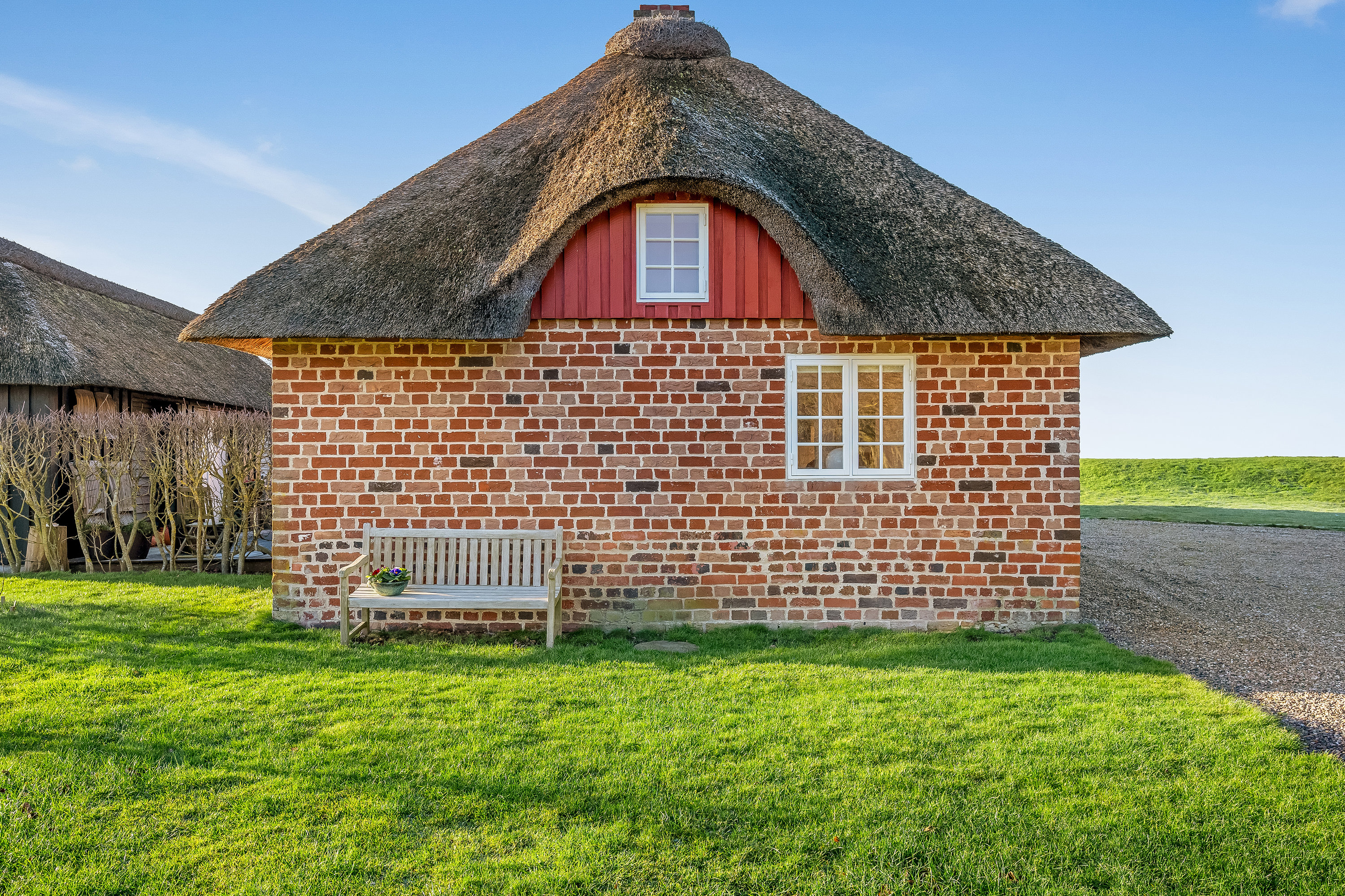 Fremhævet facade billede i fuldskærmstilstand. Billede af Vesterende 39, Ballum, 6261 Bredebro
