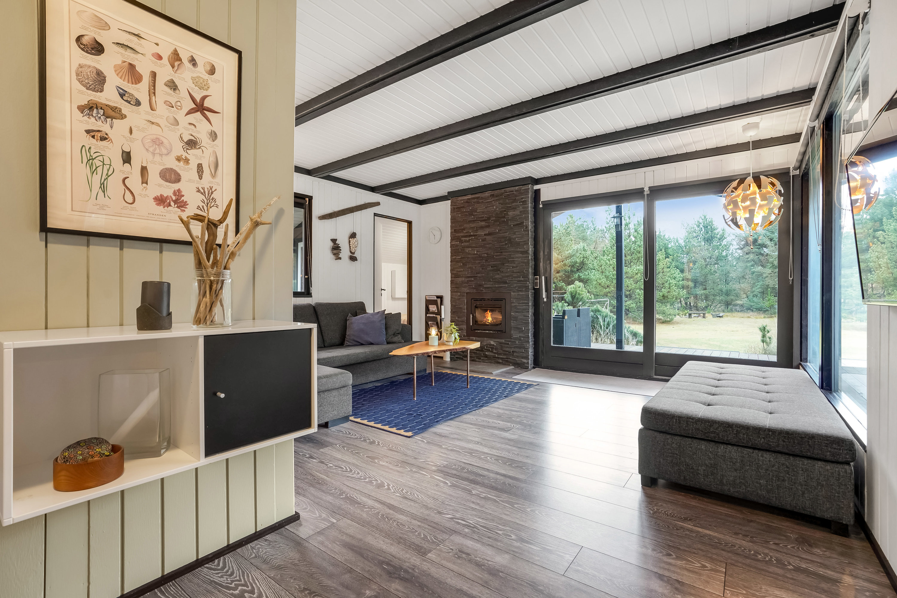 Fremhævet stue billede i fuldskærmstilstand. Billede af Sandtoftevej 17, 6857 Blåvand