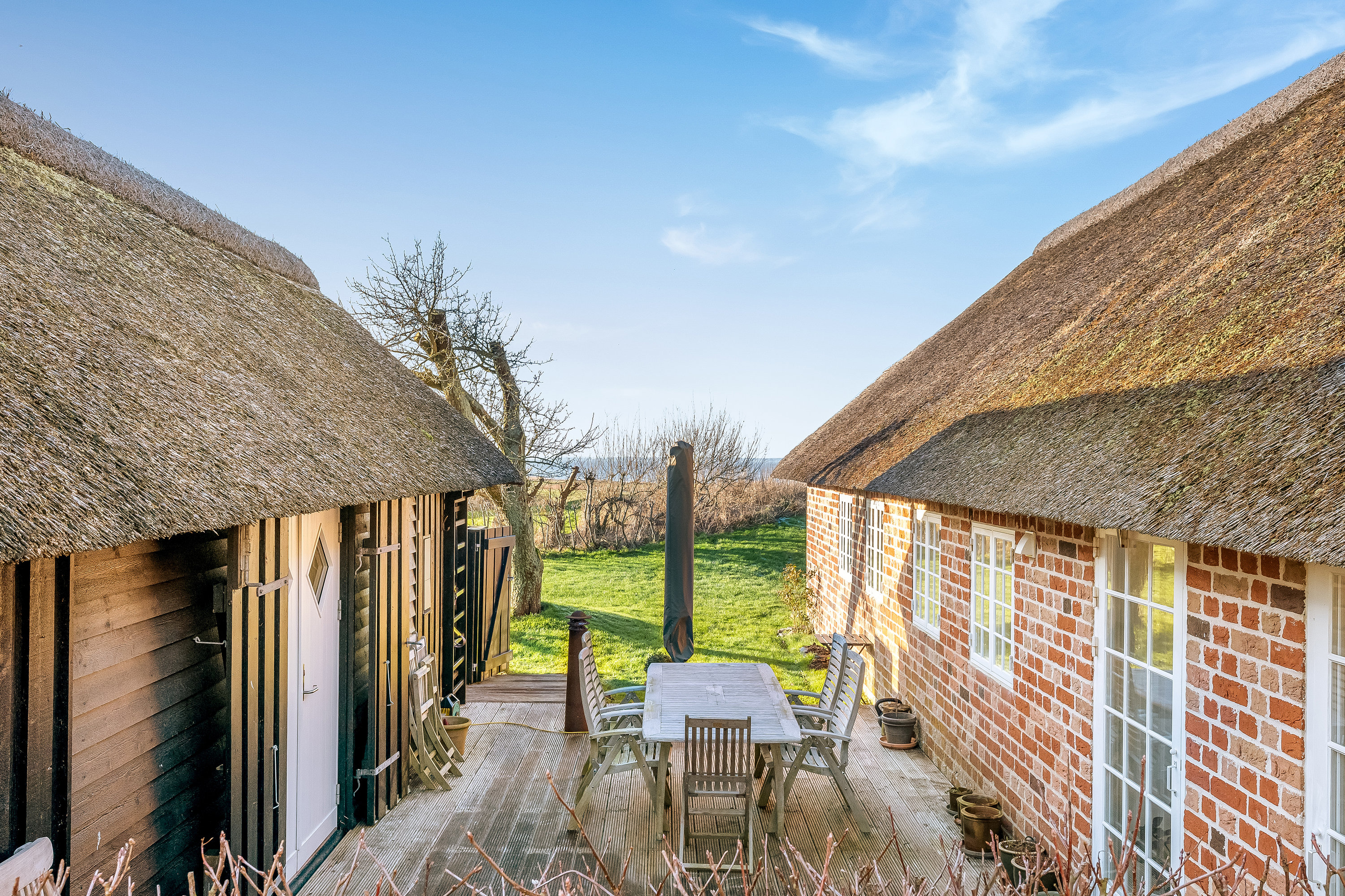 Fremhævet terrasse billede i fuldskærmstilstand. Billede af Vesterende 39, Ballum, 6261 Bredebro