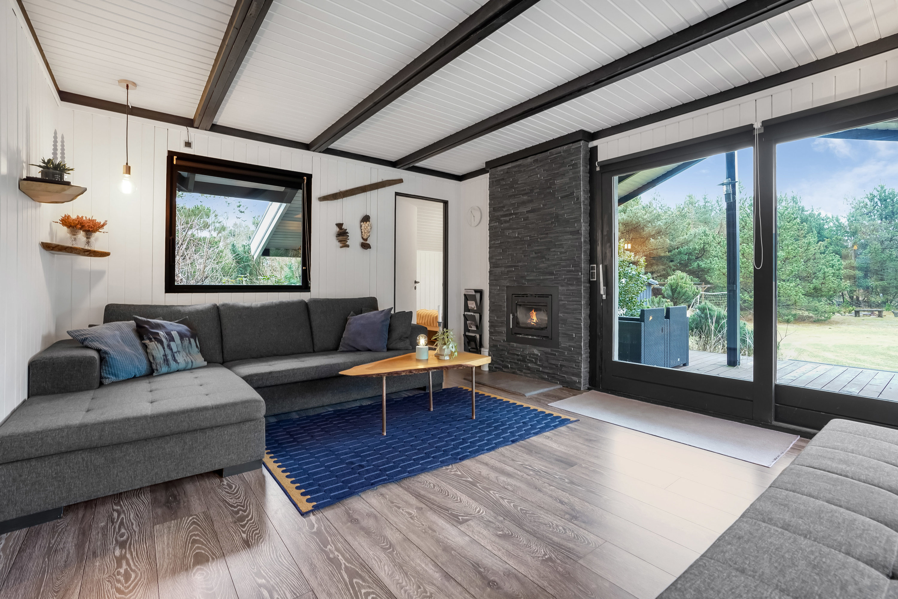 Fremhævet stue billede i fuldskærmstilstand. Billede af Sandtoftevej 17, 6857 Blåvand