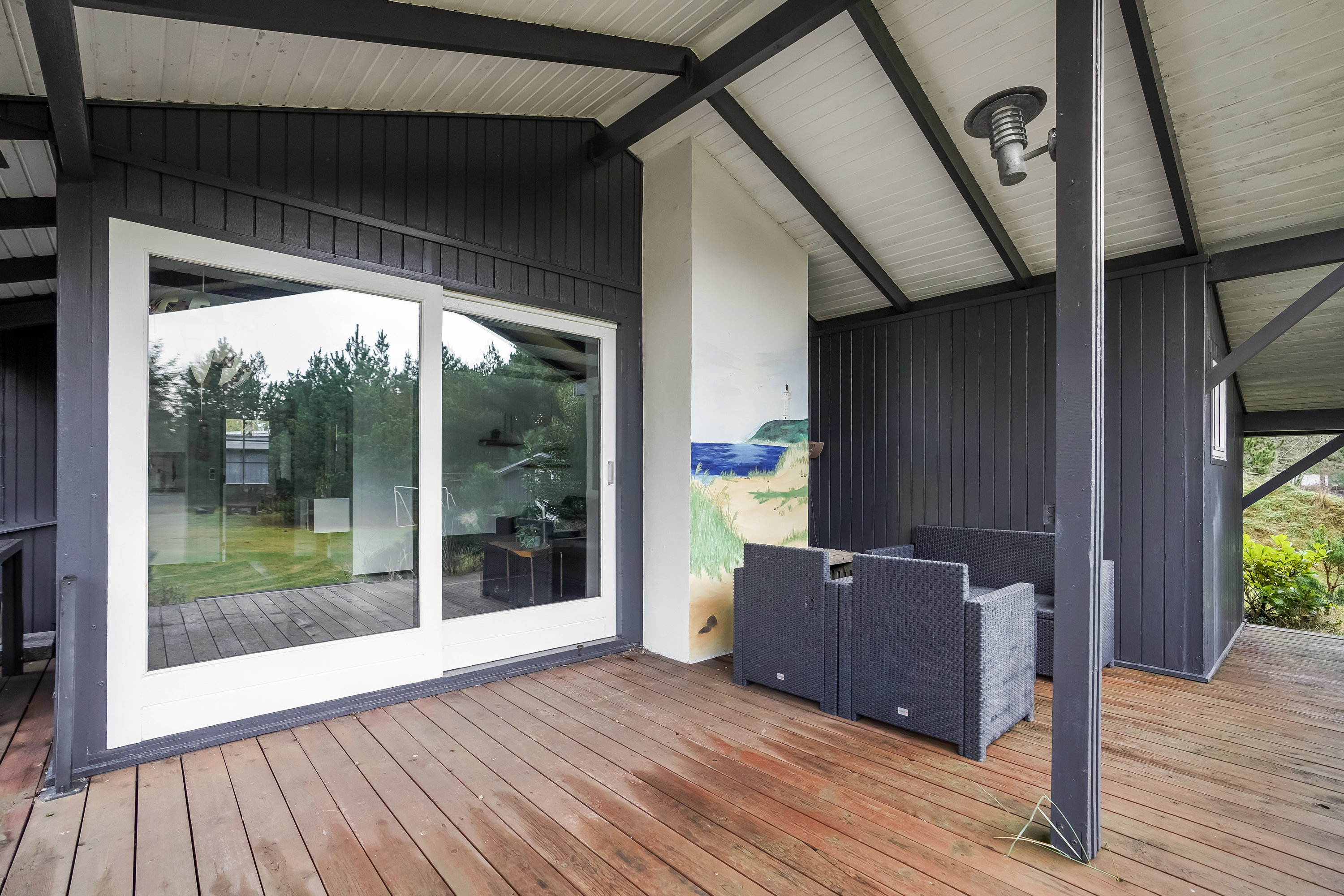 Fremhævet terrasse billede i fuldskærmstilstand. Billede af Sandtoftevej 17, 6857 Blåvand