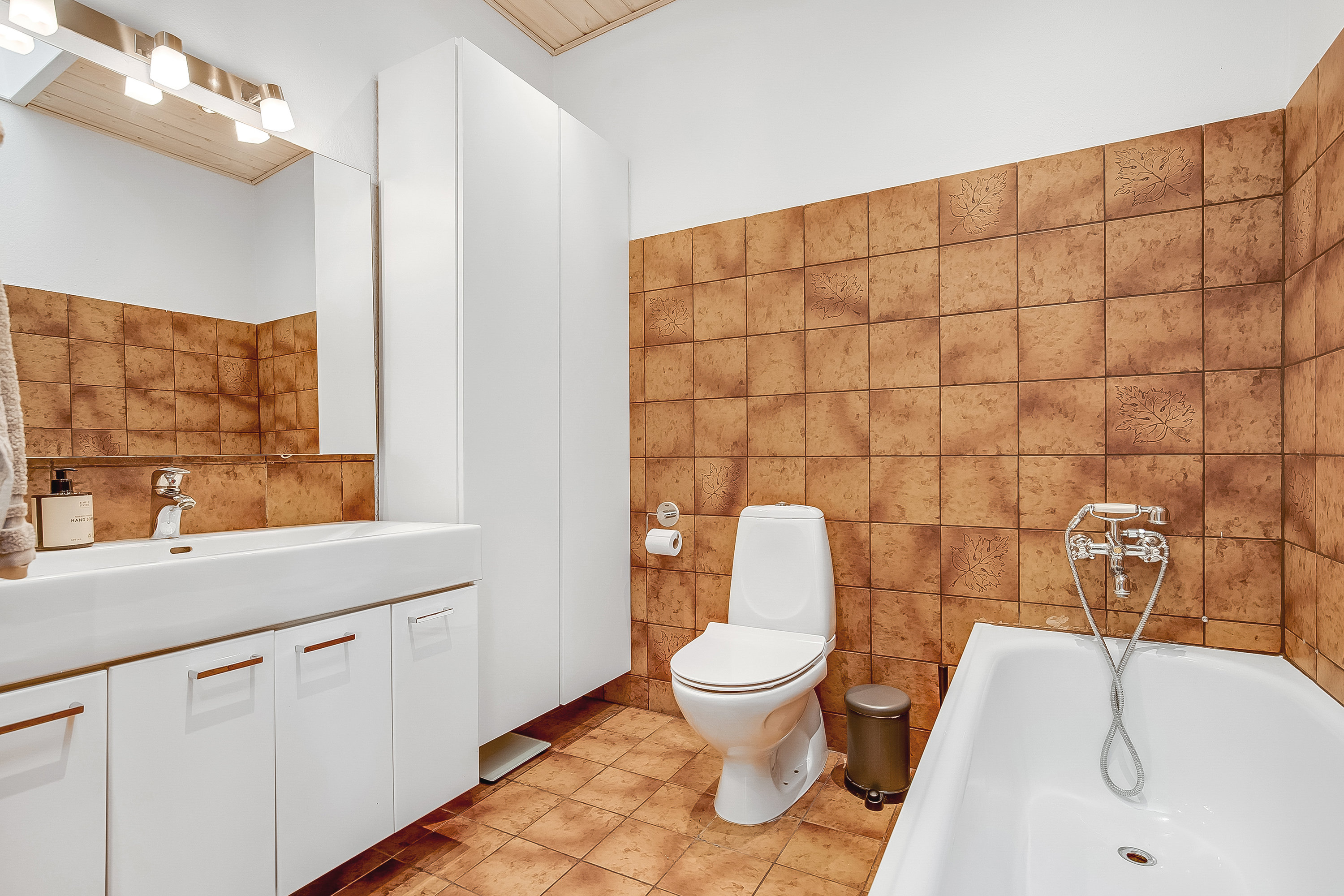 Fremhævet badeværelse billede i fuldskærmstilstand. Billede af Enebærparken 54, Vonsild, 6000 Kolding